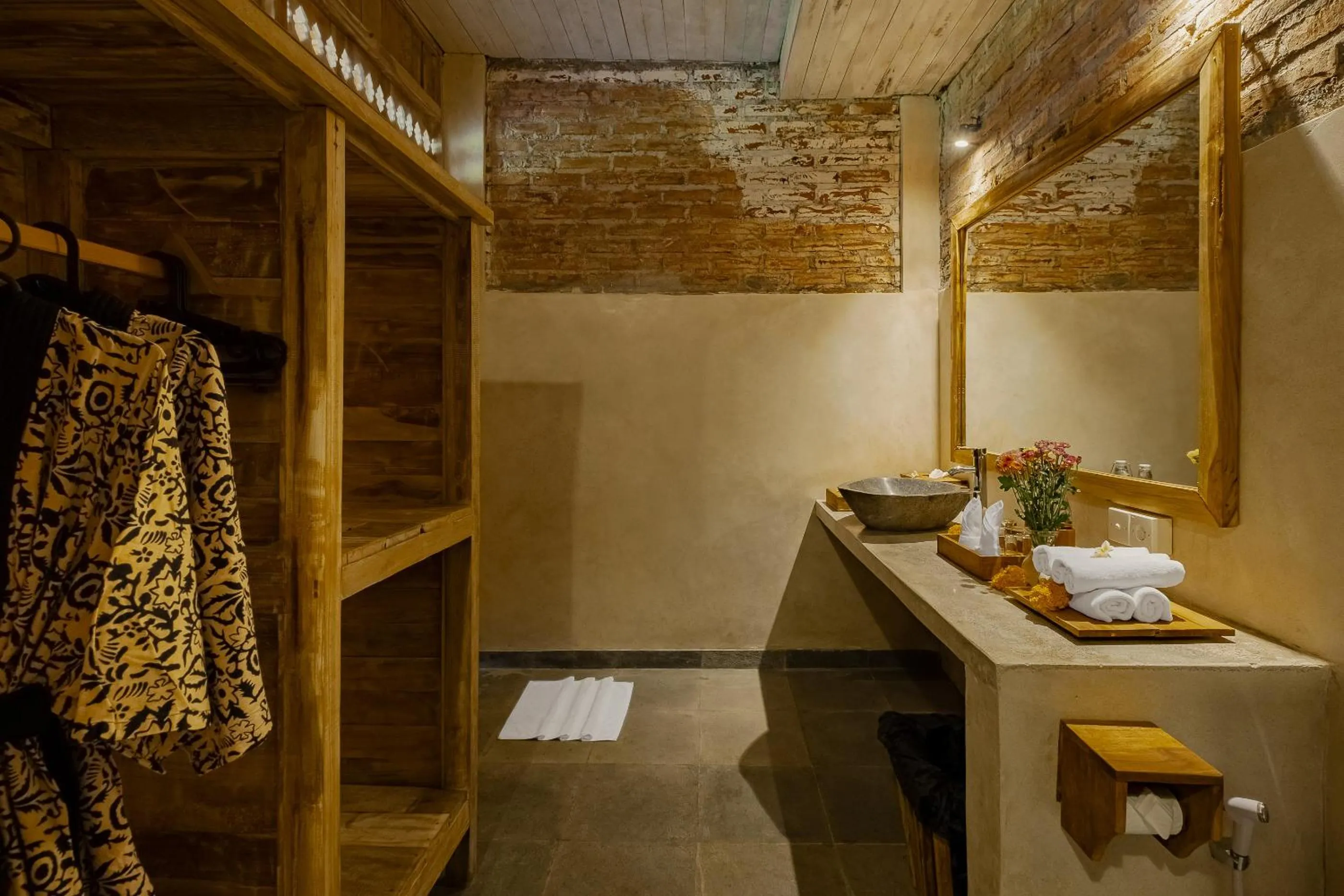 Bathroom in Joglo Organik Guesthouse