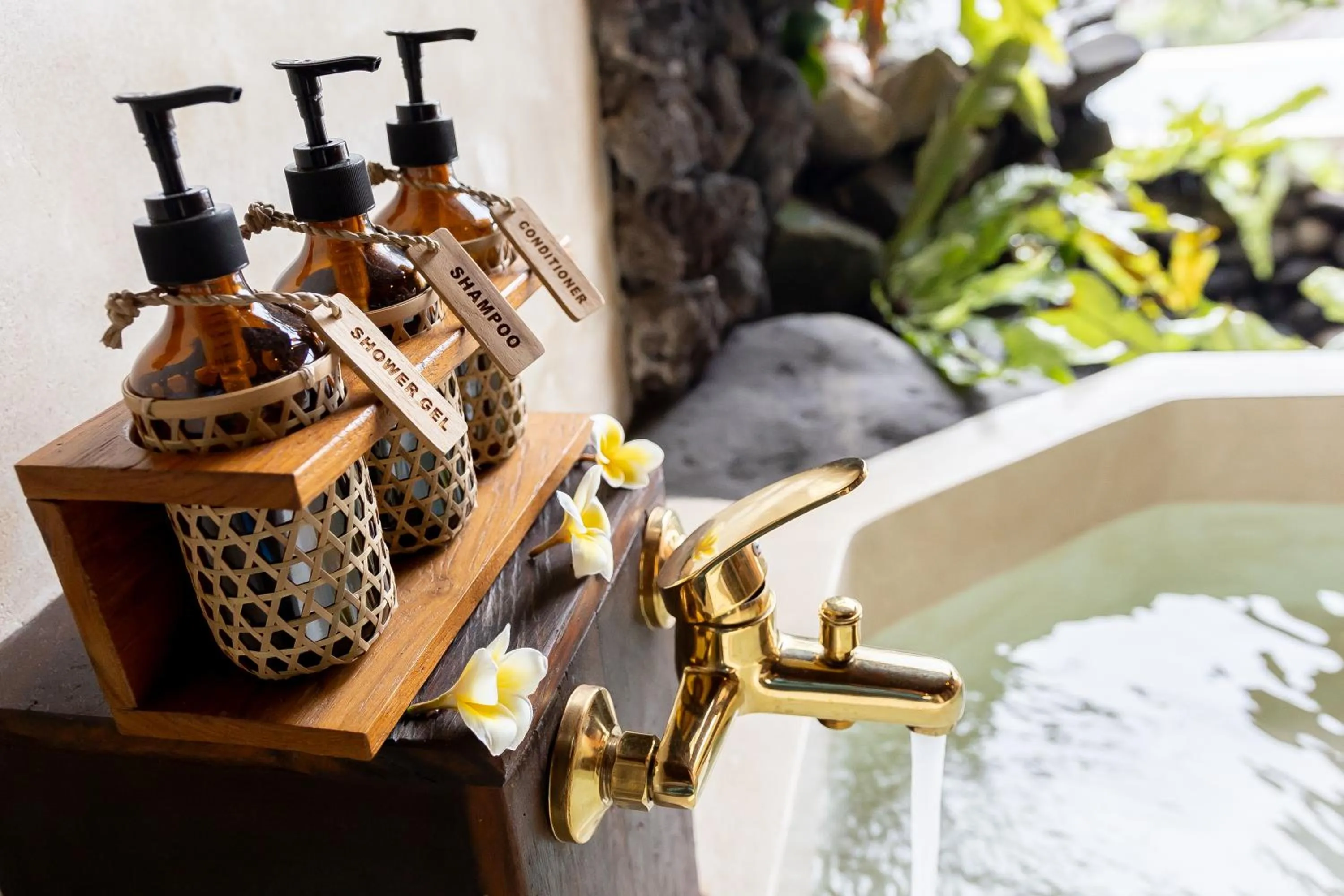 Bathroom in Joglo Organik Guesthouse