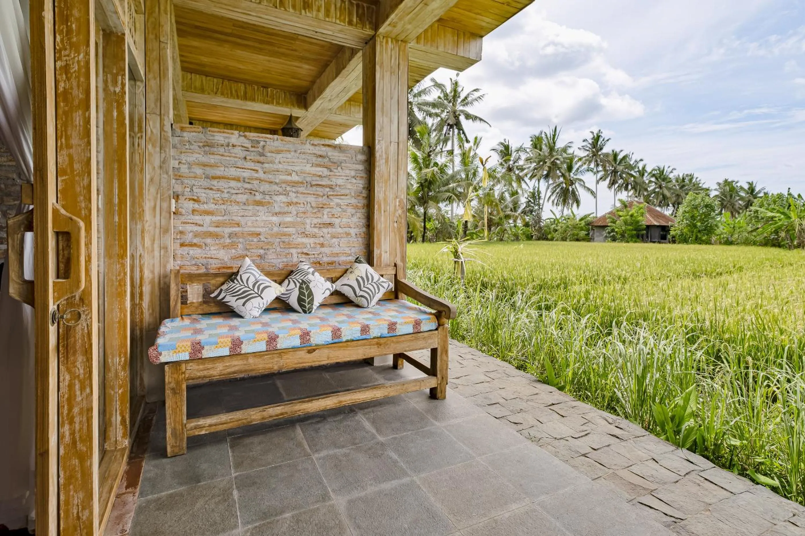 Patio in Joglo Organik Guesthouse