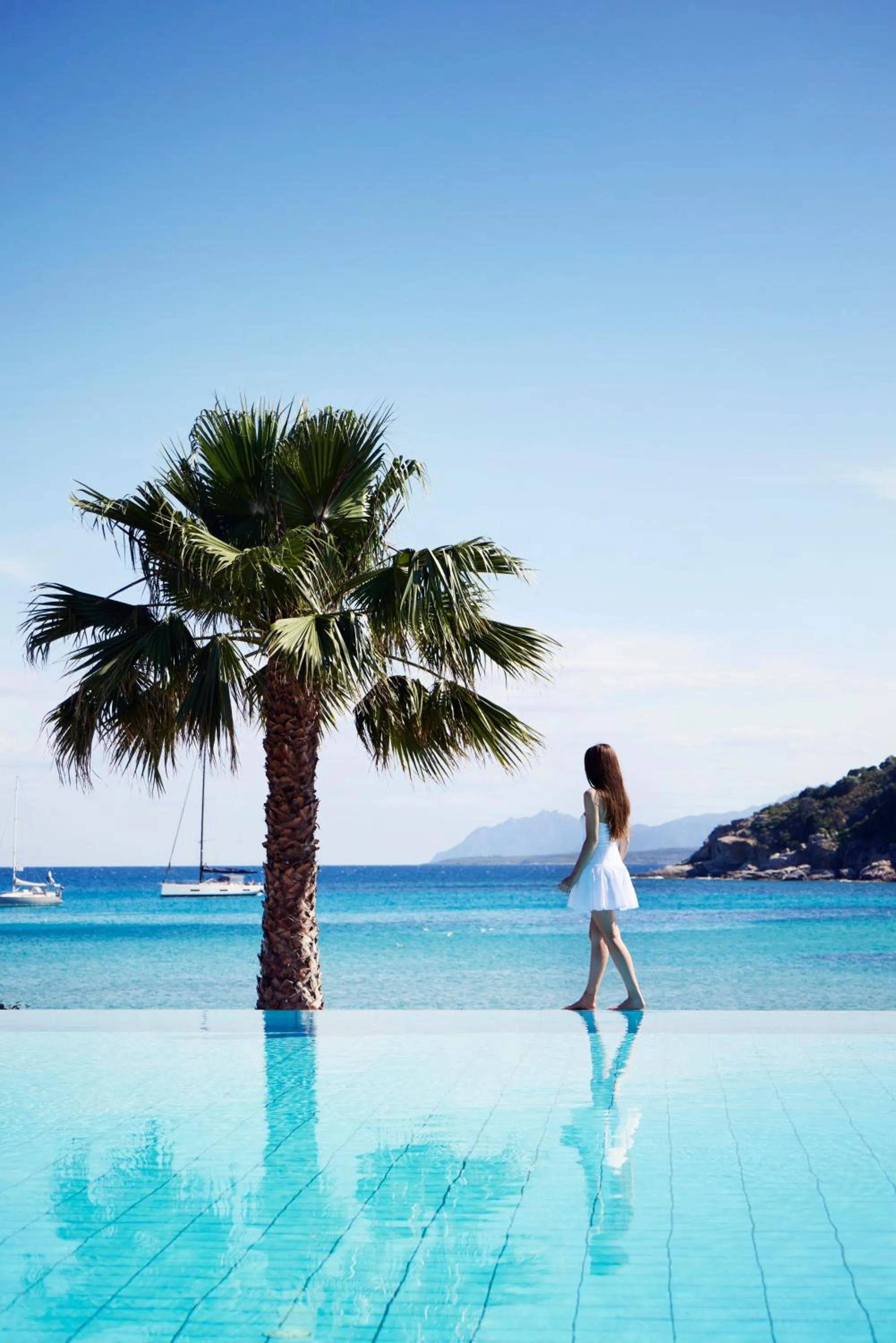 Swimming pool in Hotel La Bitta - Bovis Hotels