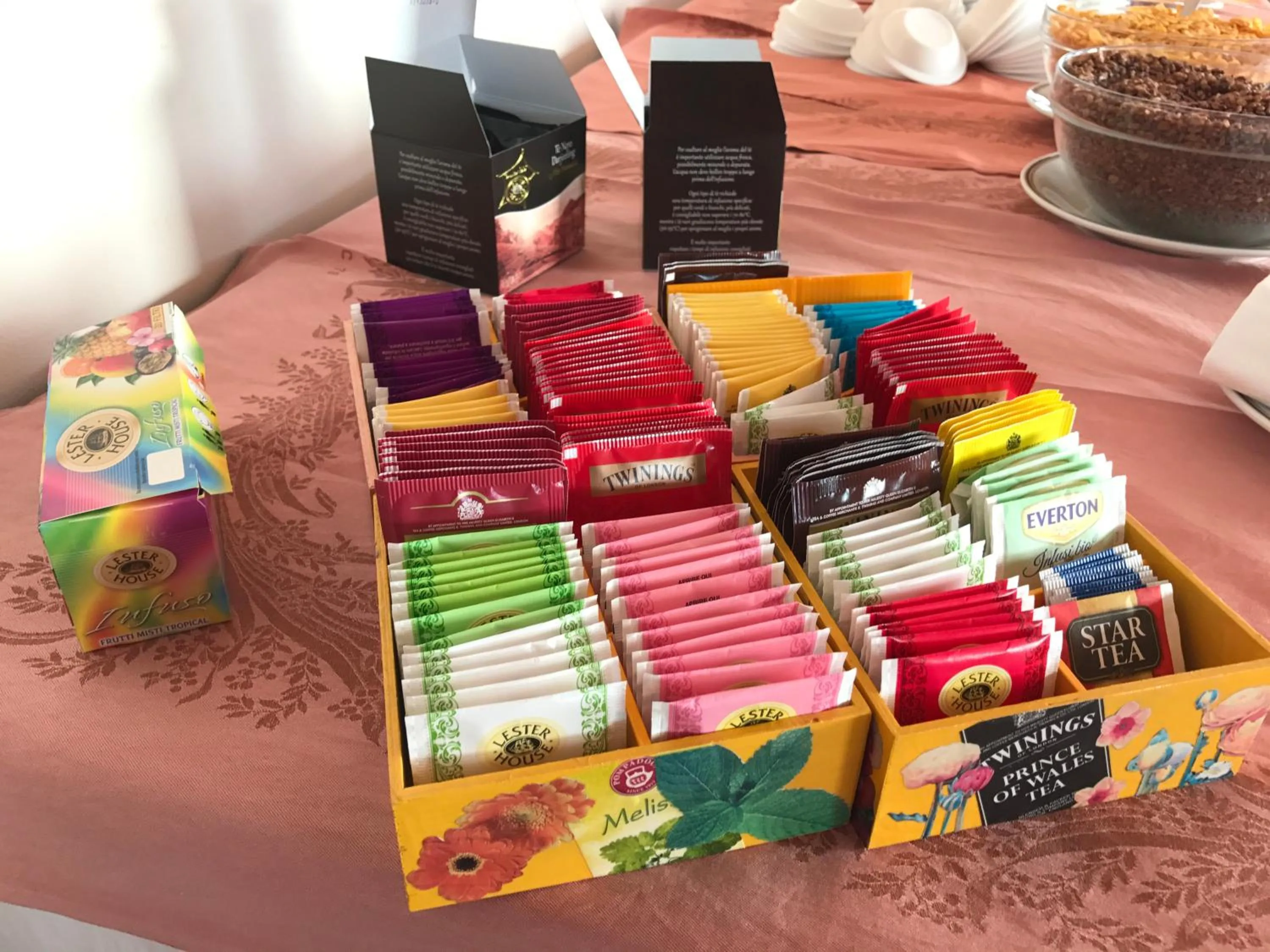 Buffet breakfast in Hotel Villa Selene