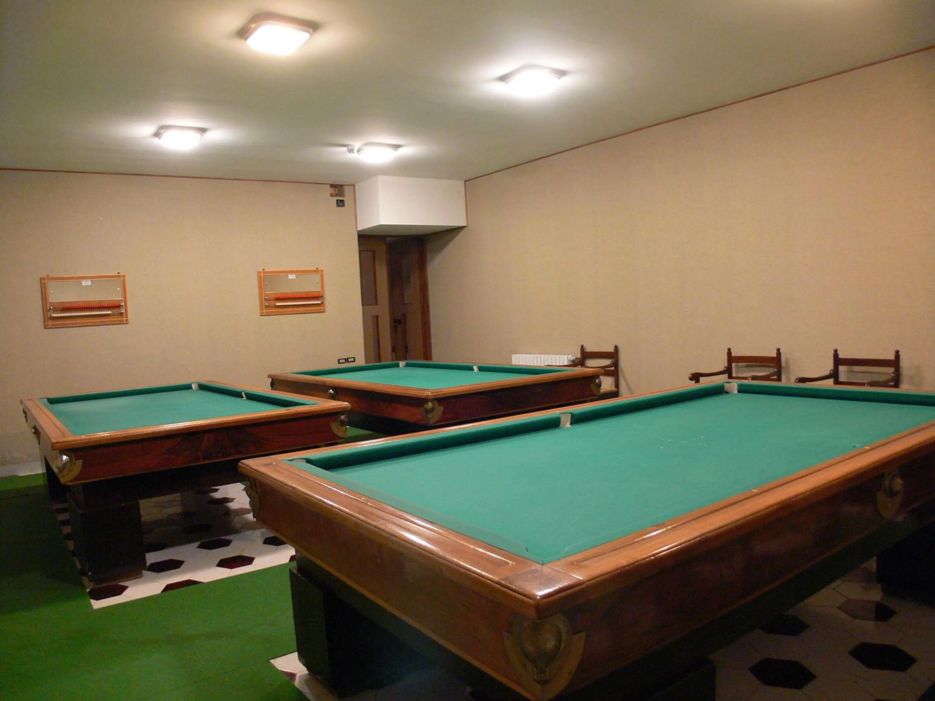 Billiard in Hotel Villa Selene