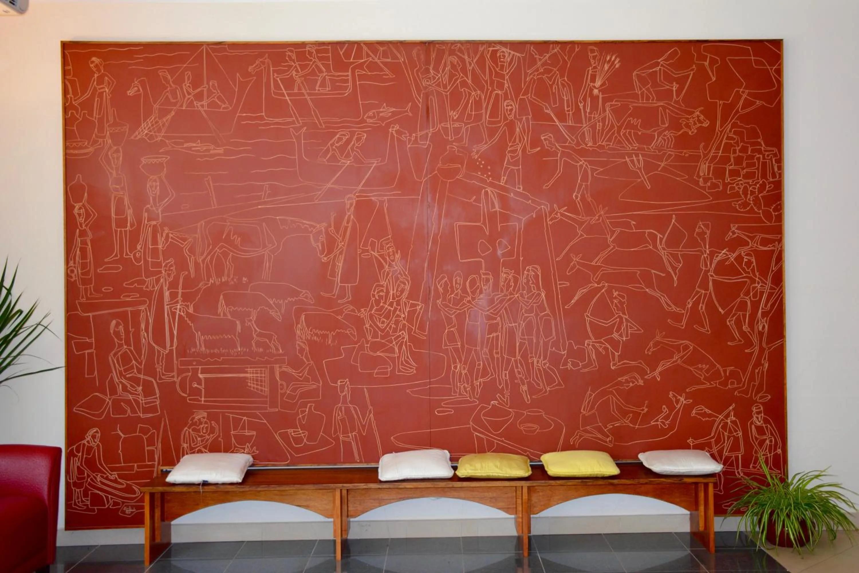 Decorative detail in Hotel Villa Selene