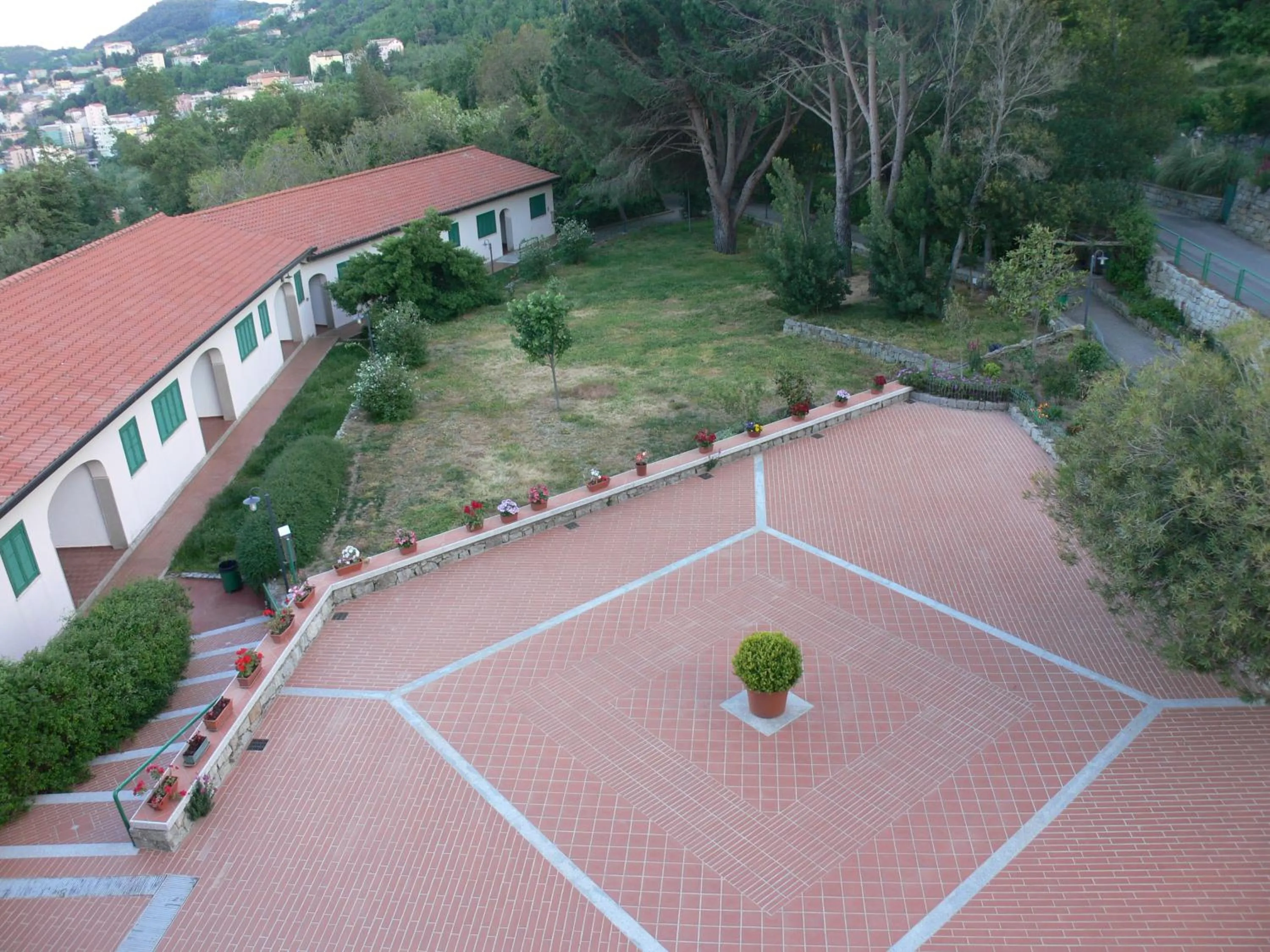 Garden view in Hotel Villa Selene