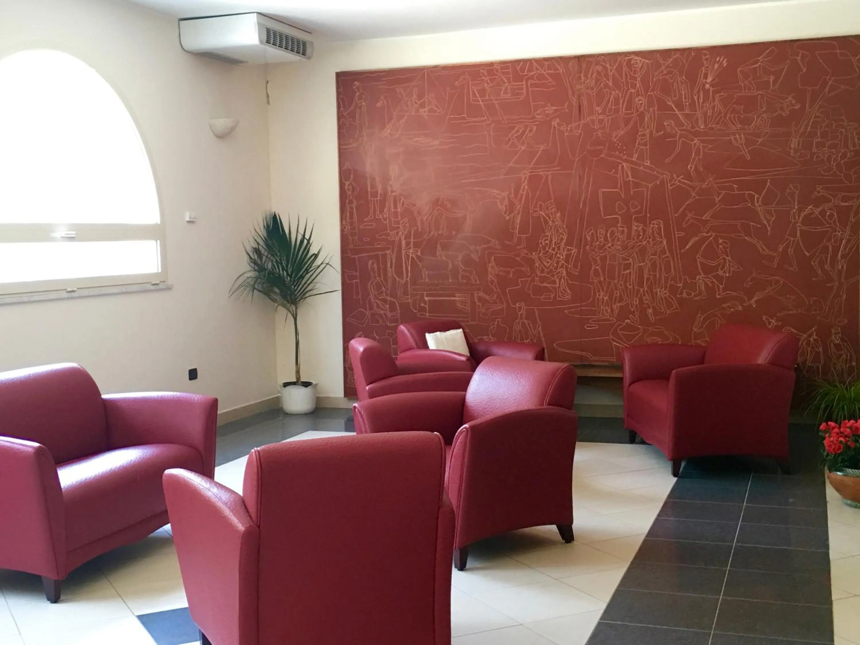 Lobby or reception in Hotel Villa Selene