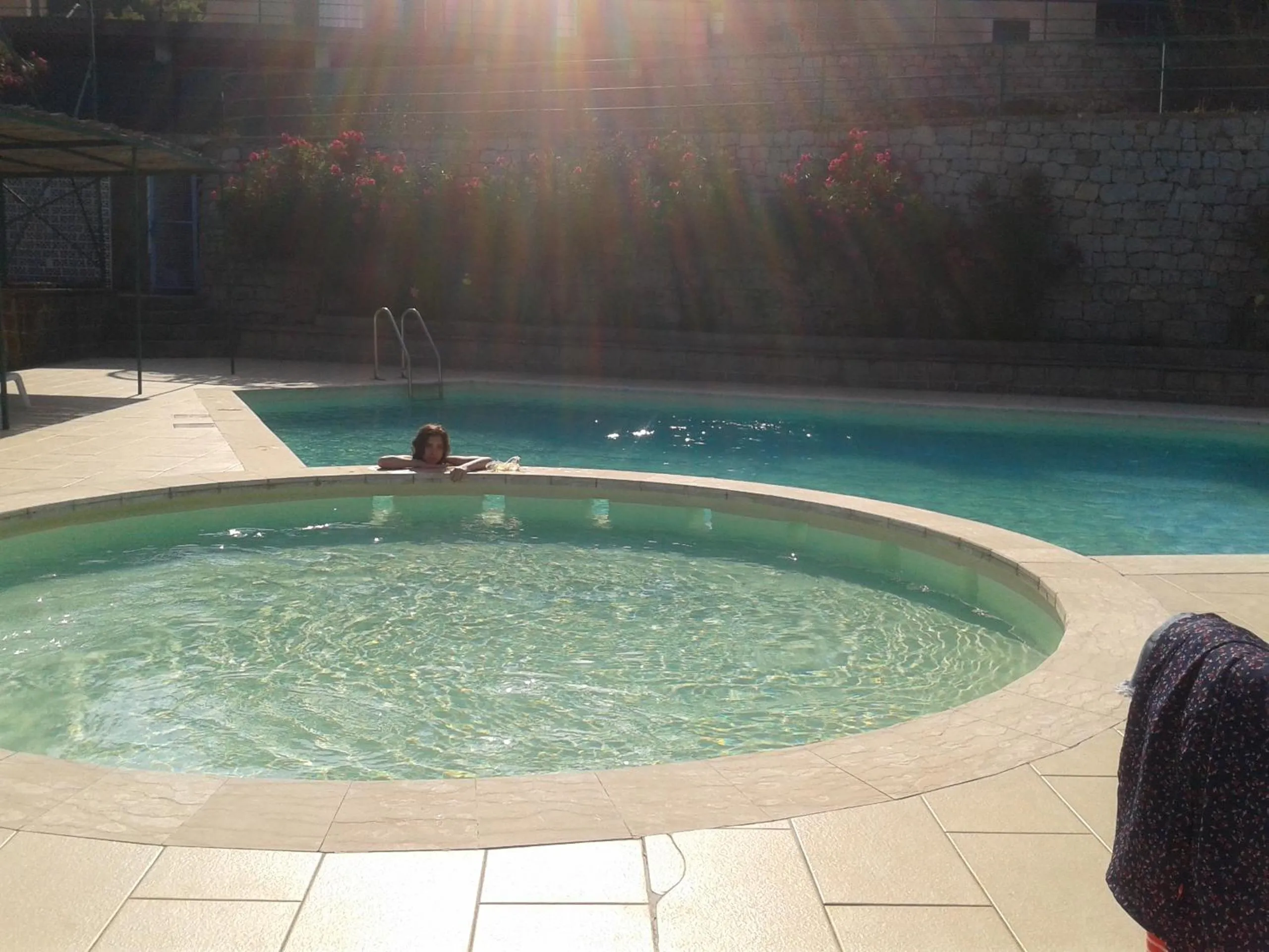 Swimming pool in Hotel Villa Selene