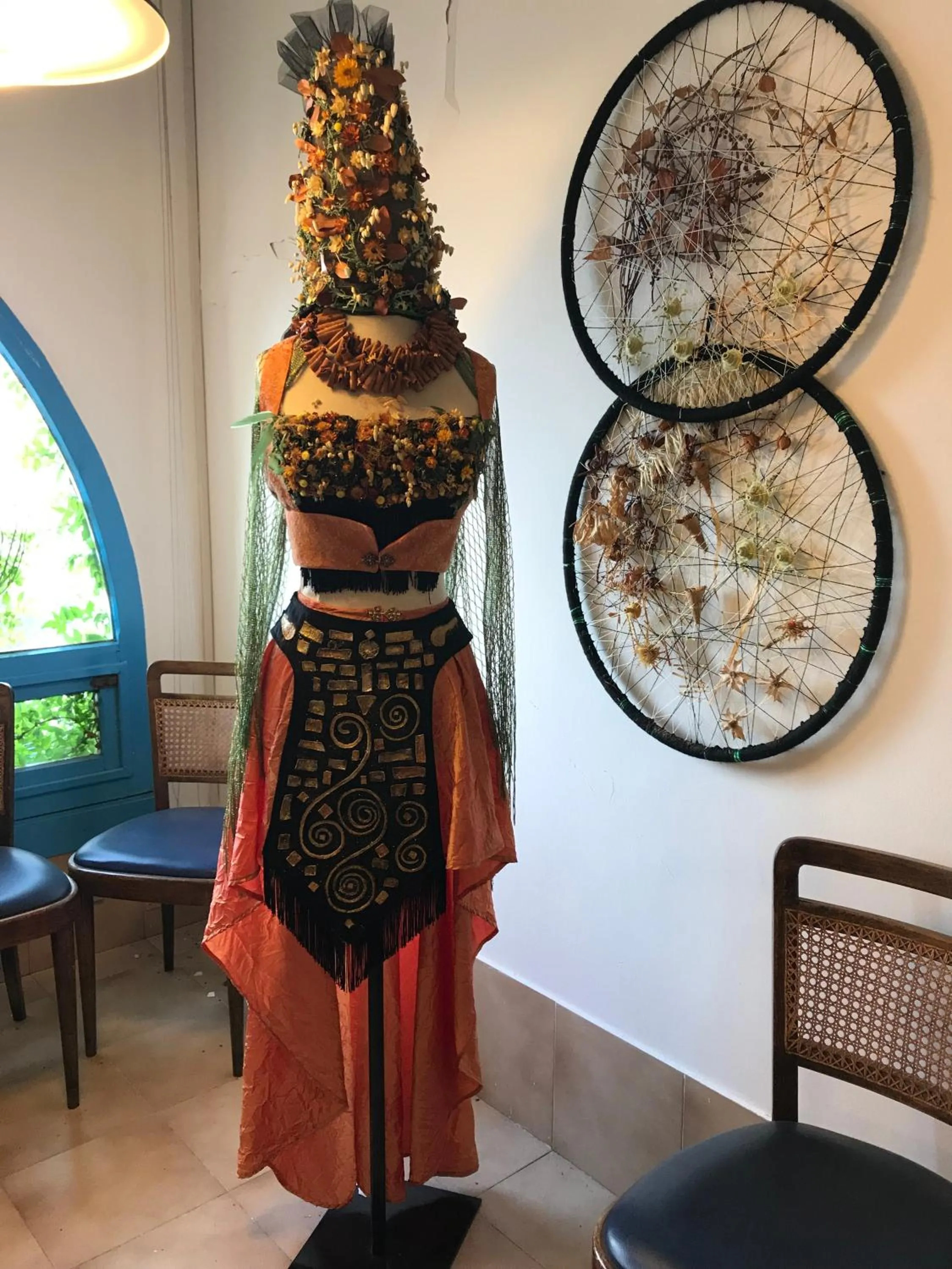 Decorative detail in Hotel Villa Selene