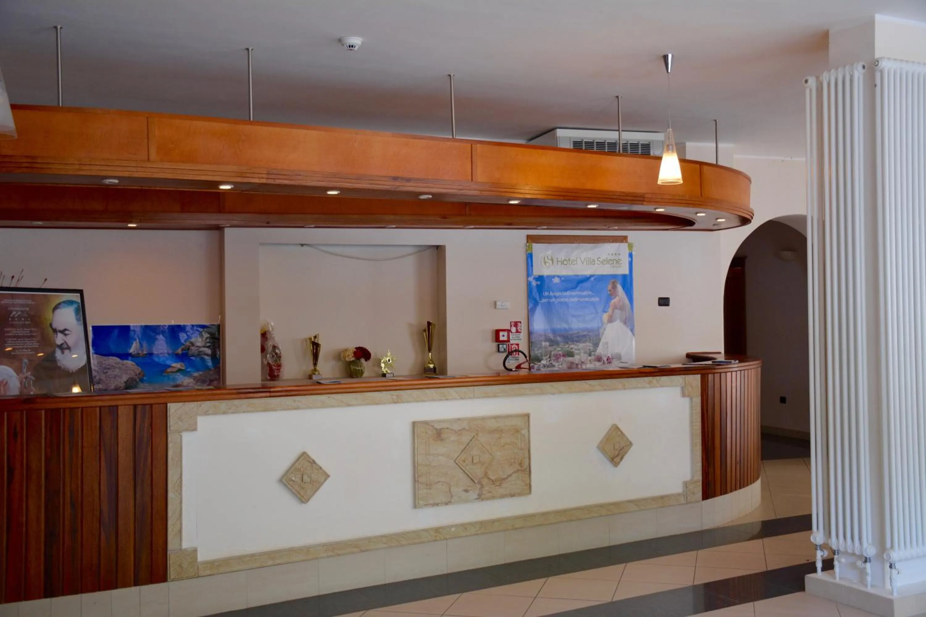 Lobby or reception in Hotel Villa Selene