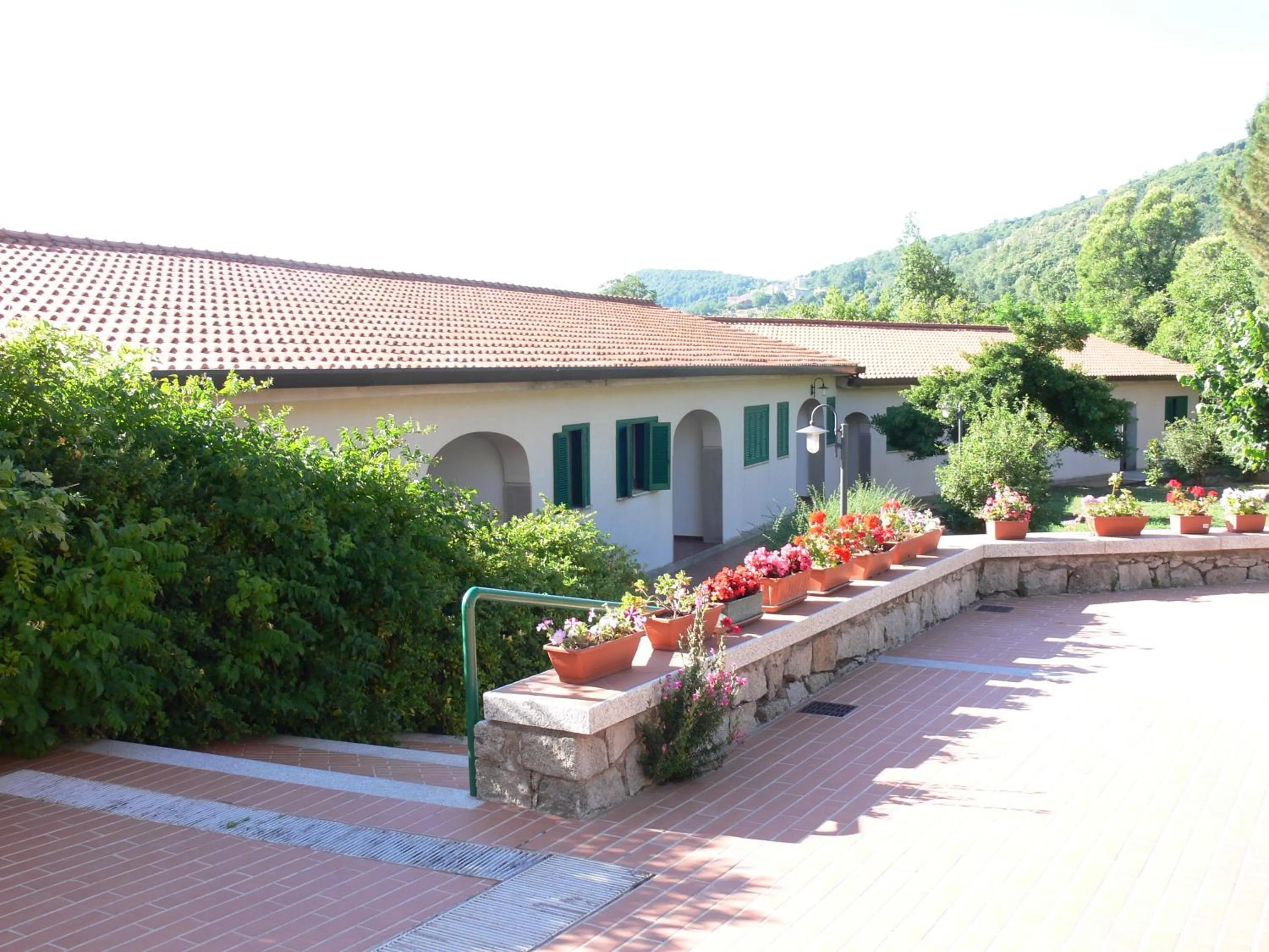 Property building in Hotel Villa Selene