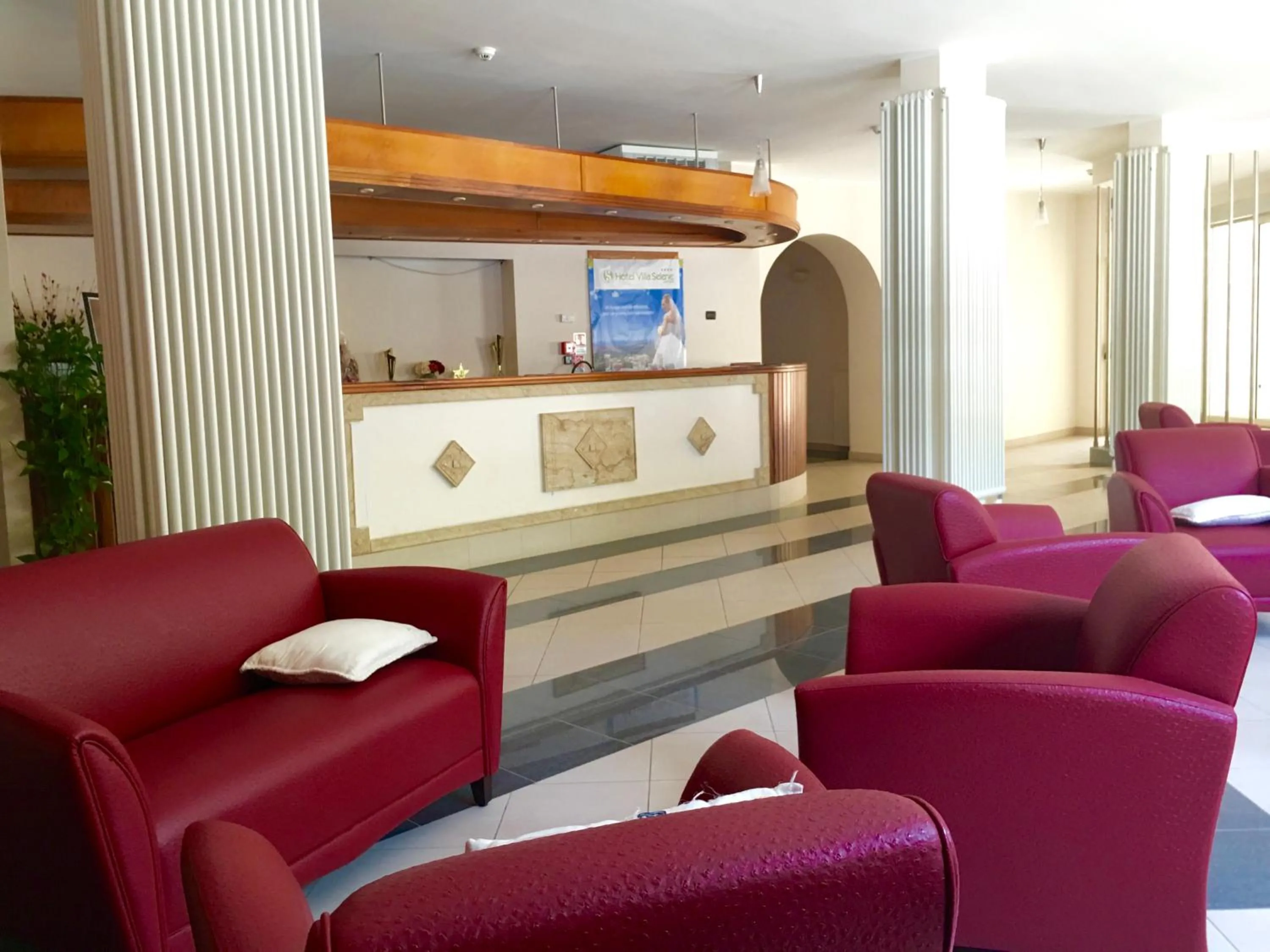 Lobby or reception in Hotel Villa Selene