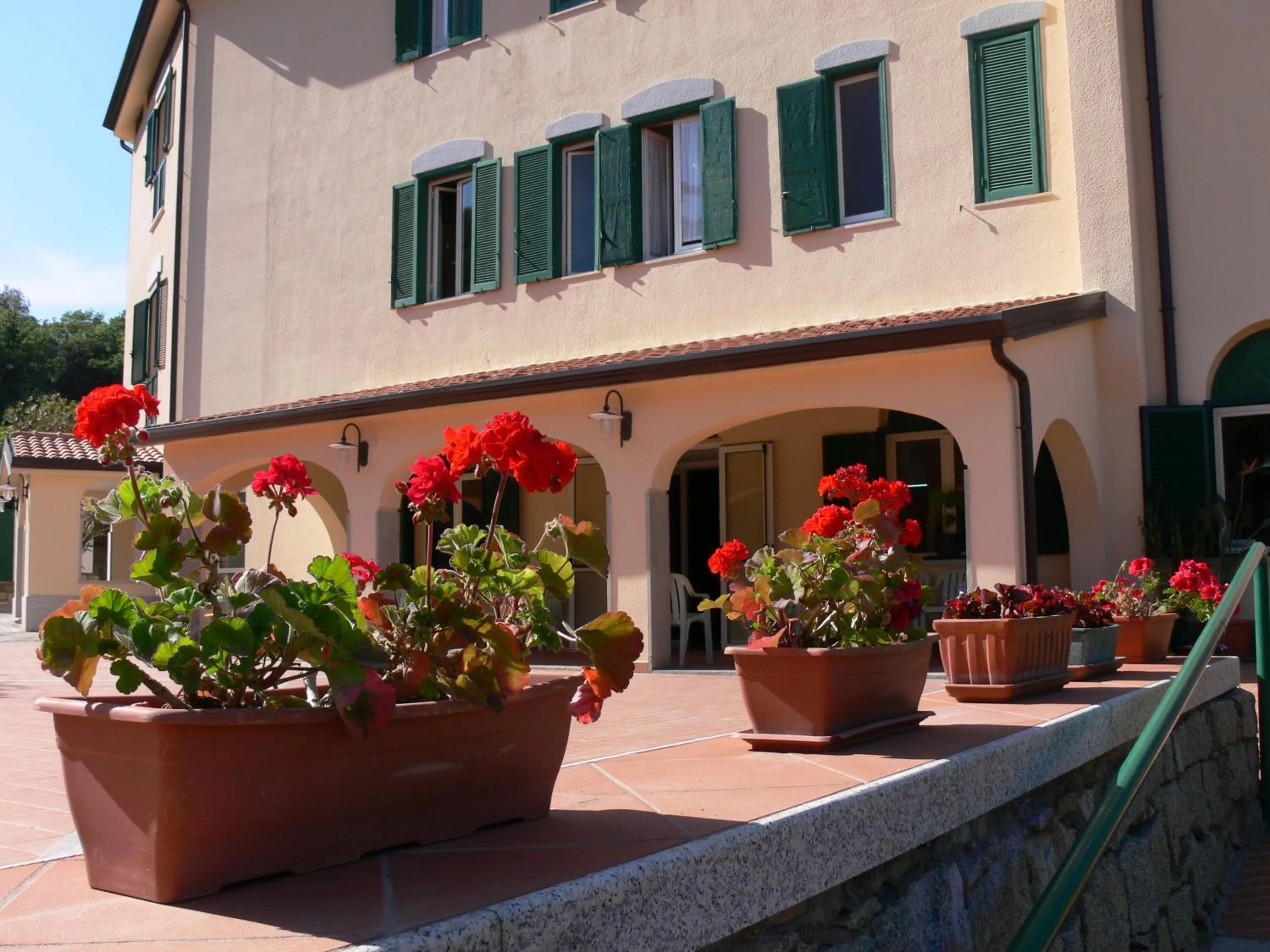 Property building in Hotel Villa Selene