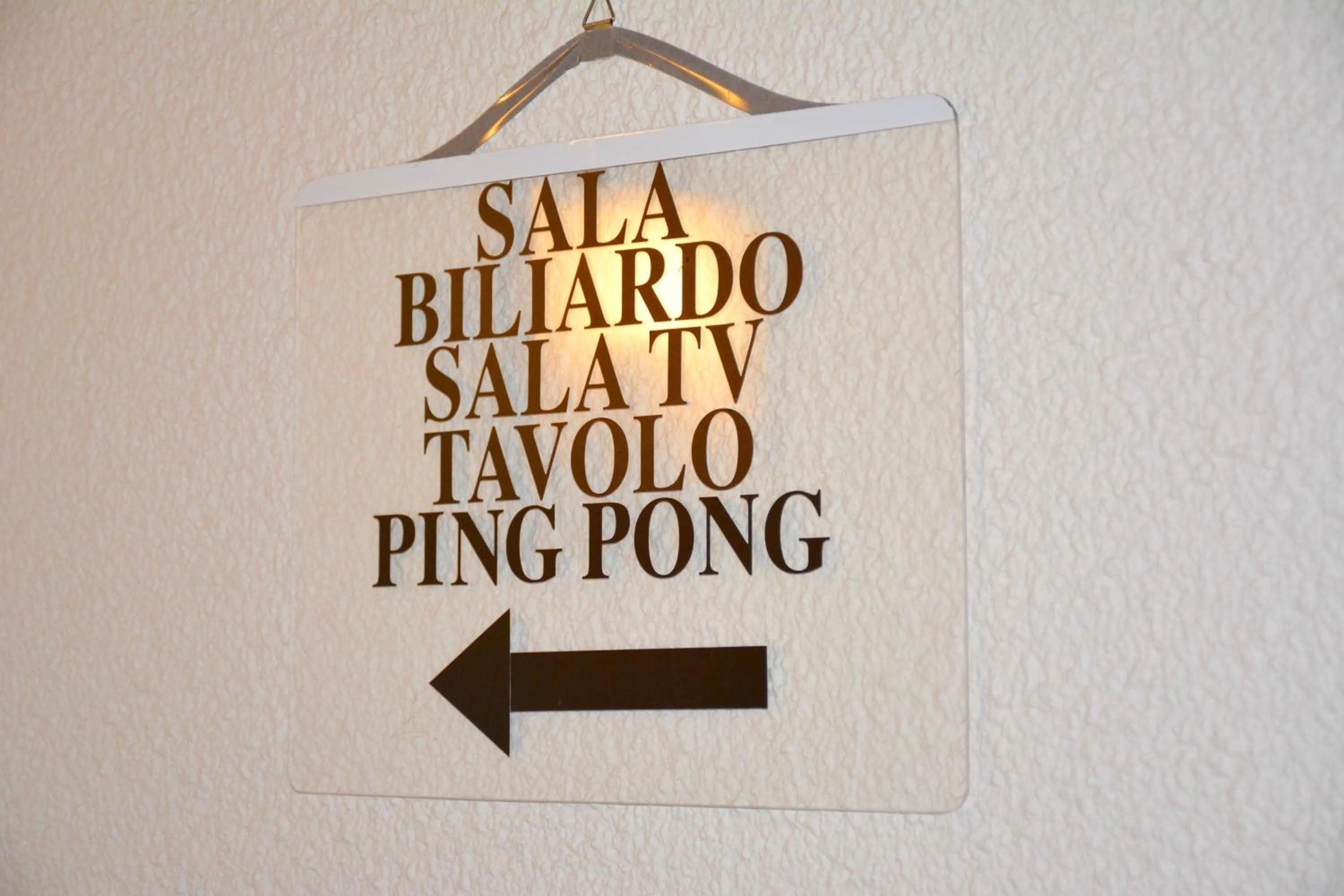 Billiard in Hotel Villa Selene