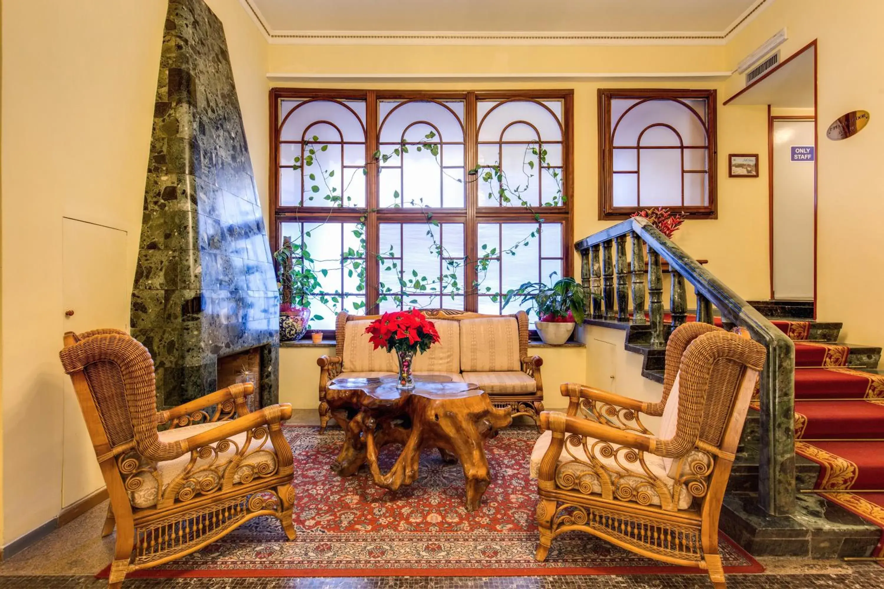 Lobby or reception in Hotel Impero Lobby or reception in Hotel Impero