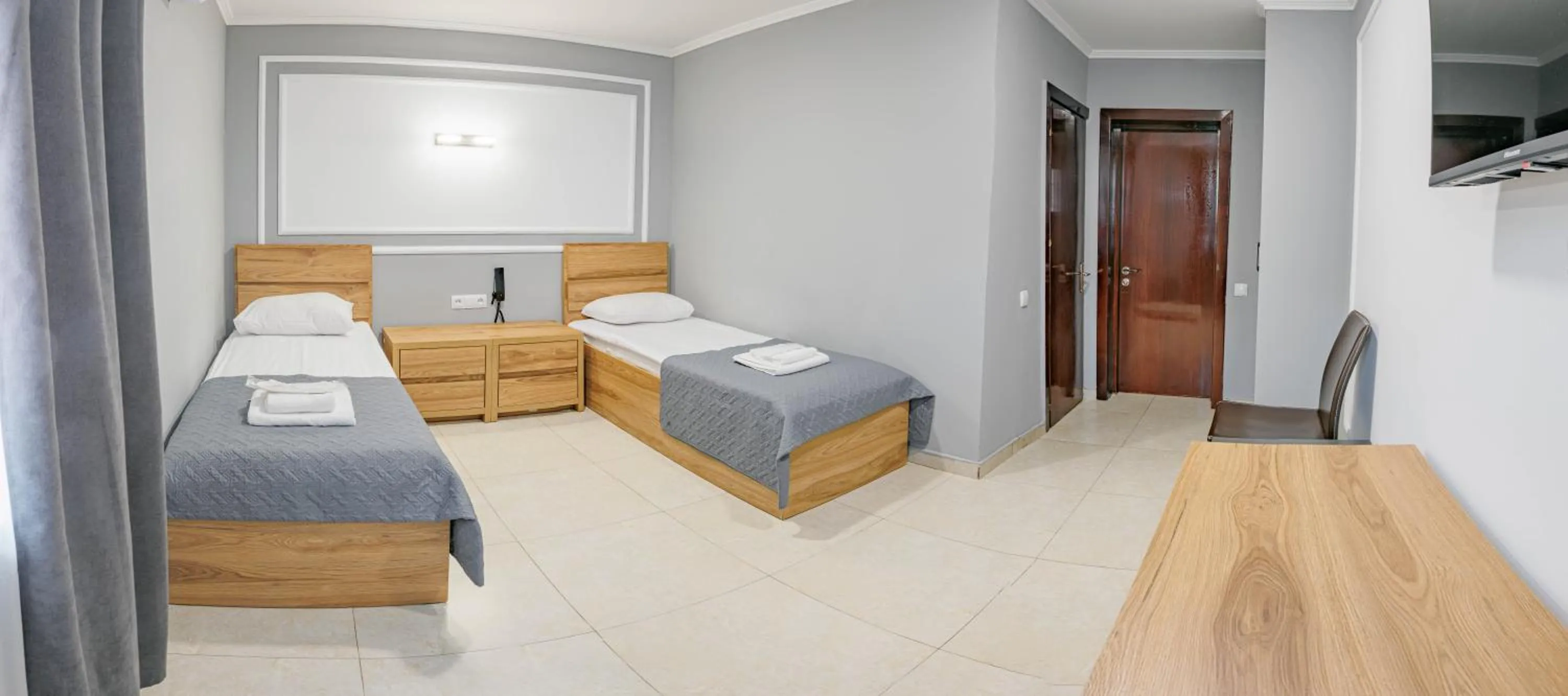 Photo of the whole room, Bed in Route Hotel