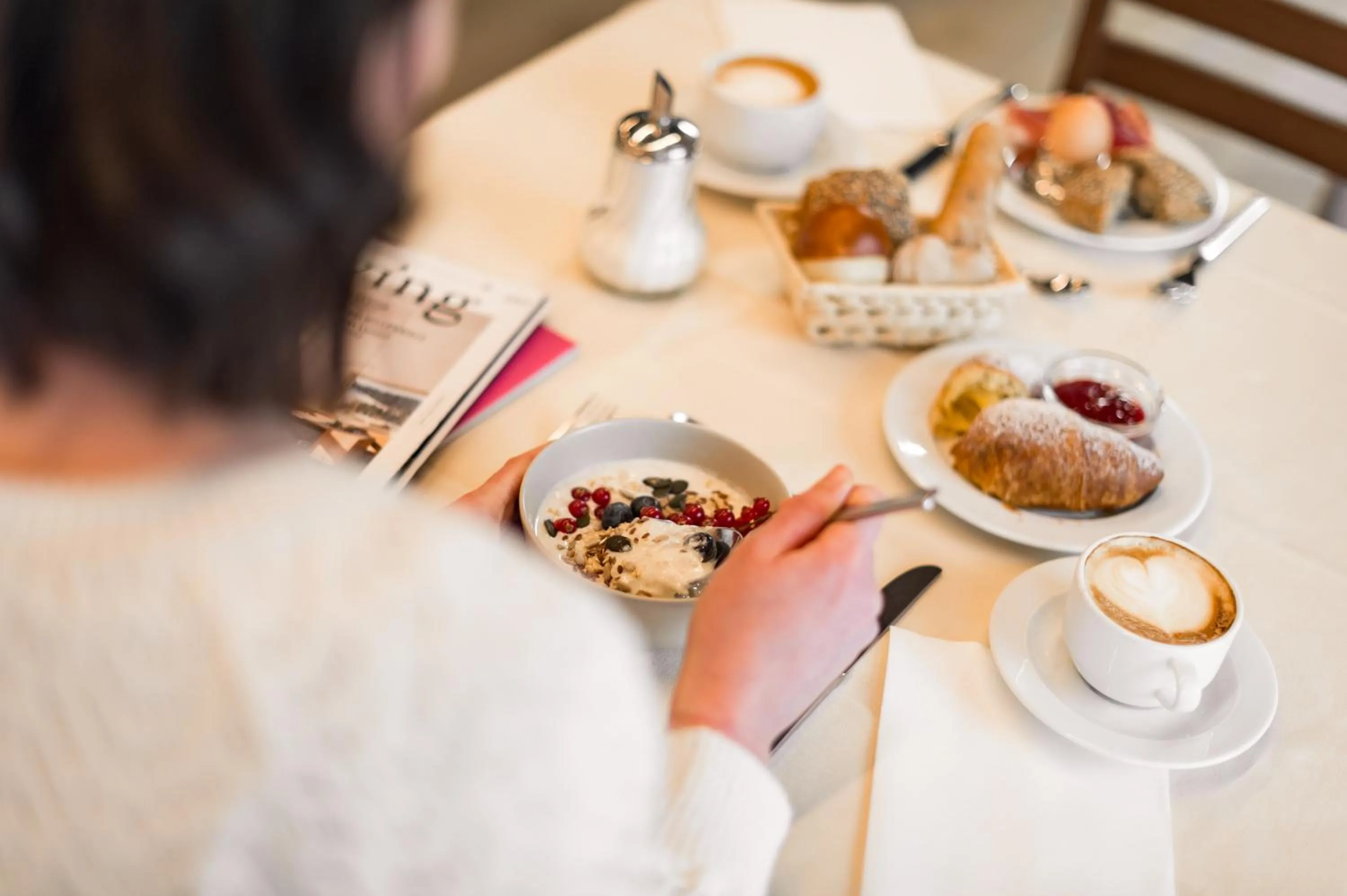 Buffet breakfast in KRONE eat drink stay