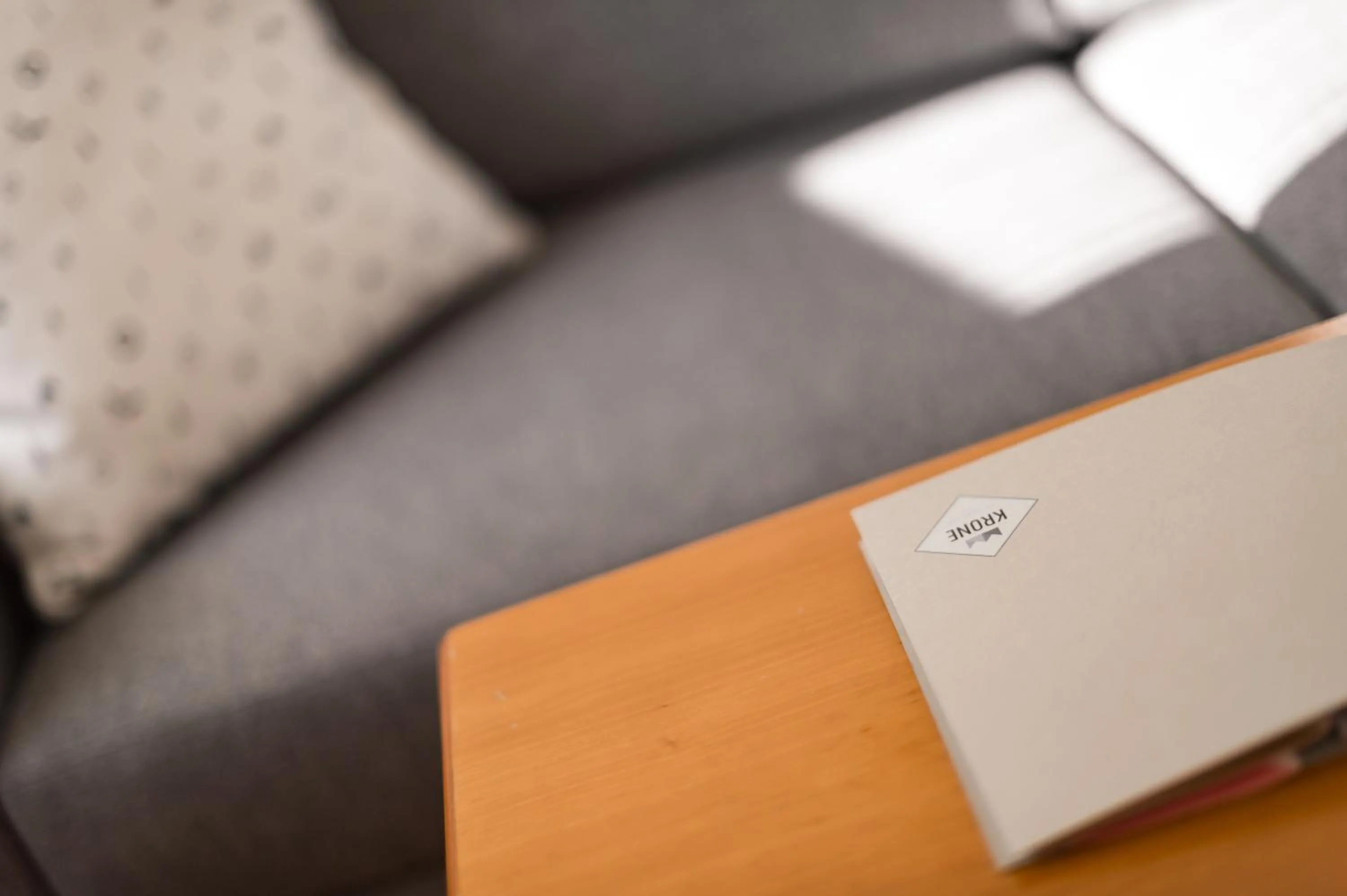 Seating area in KRONE eat drink stay