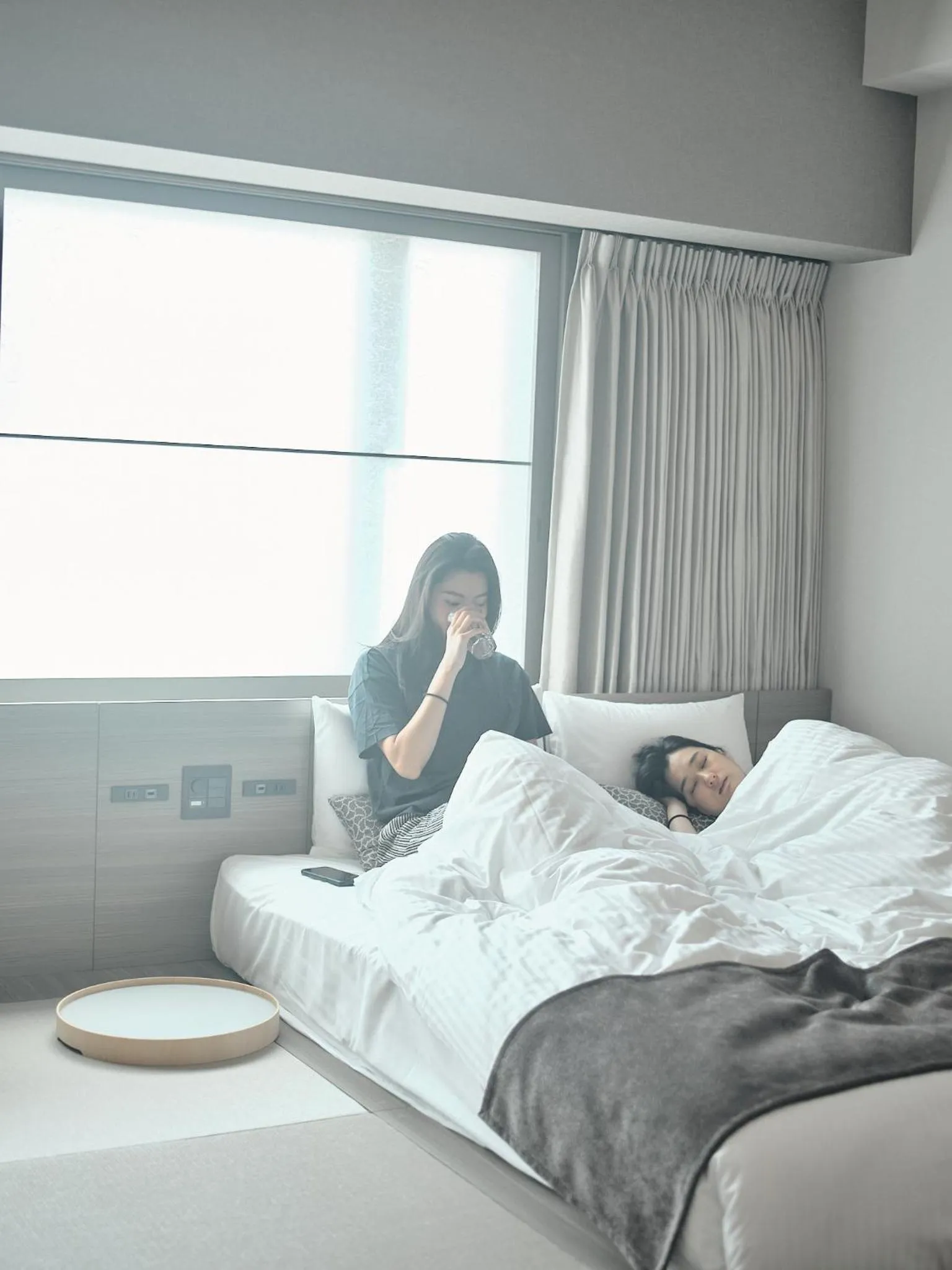 People, Bed in fav HIROSHIMA STADIUM