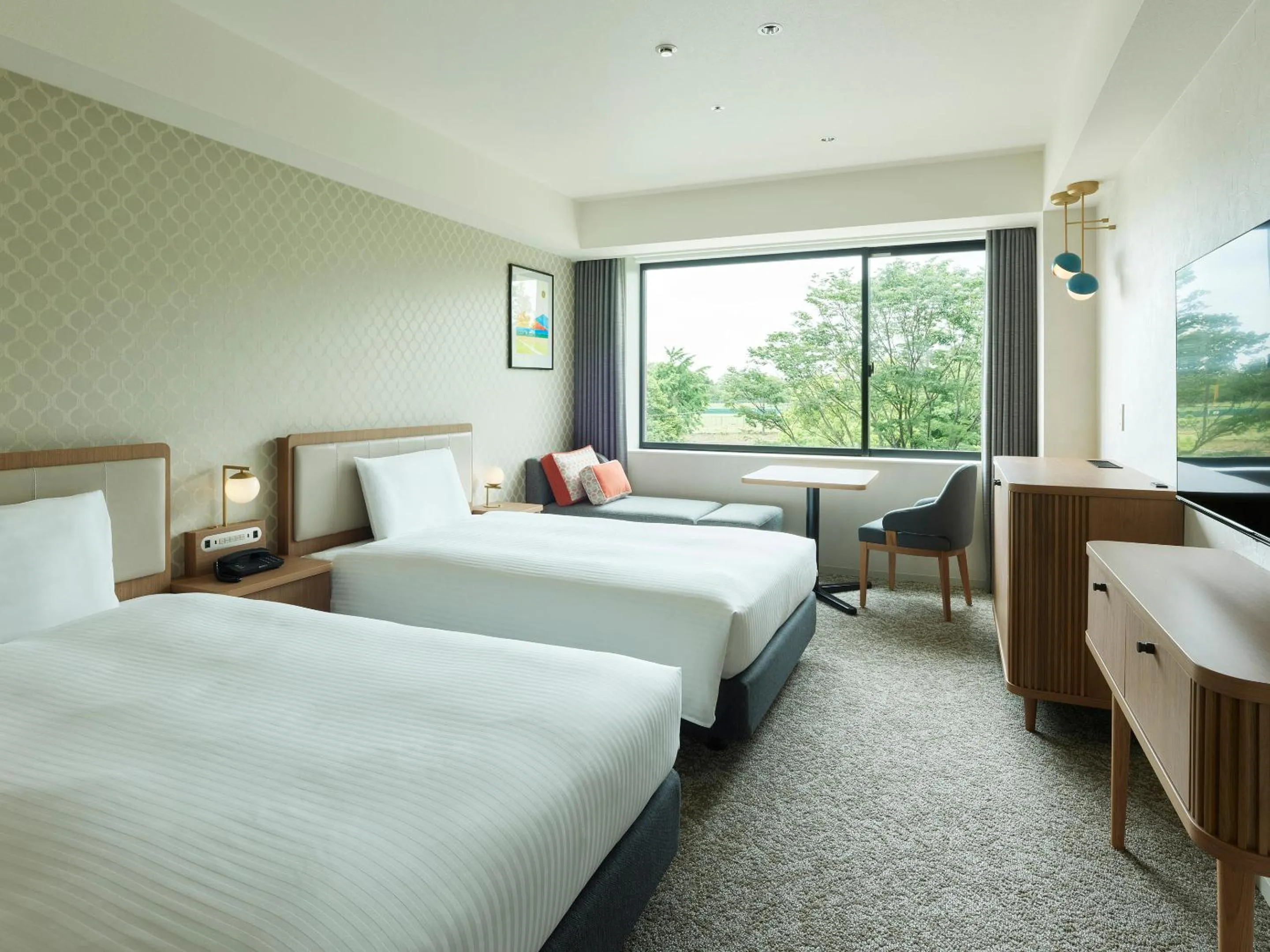 Photo of the whole room, Bed in Mitsui Garden Hotel Kashiwa-no-ha Park Side - Chiba