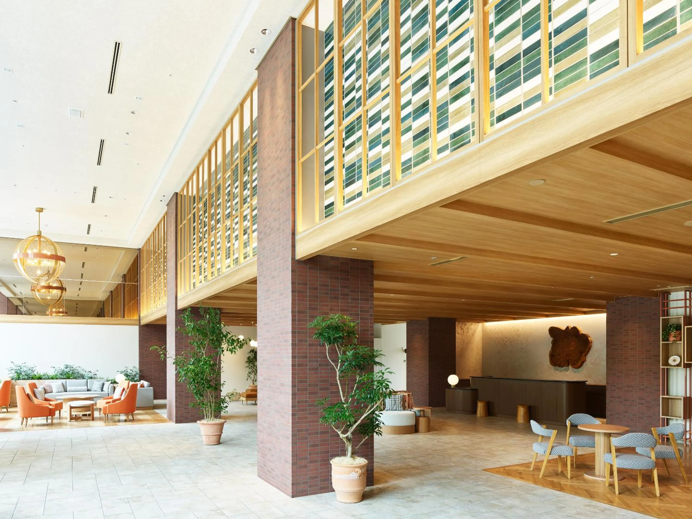 Lobby or reception in Mitsui Garden Hotel Kashiwa-no-ha Park Side - Chiba