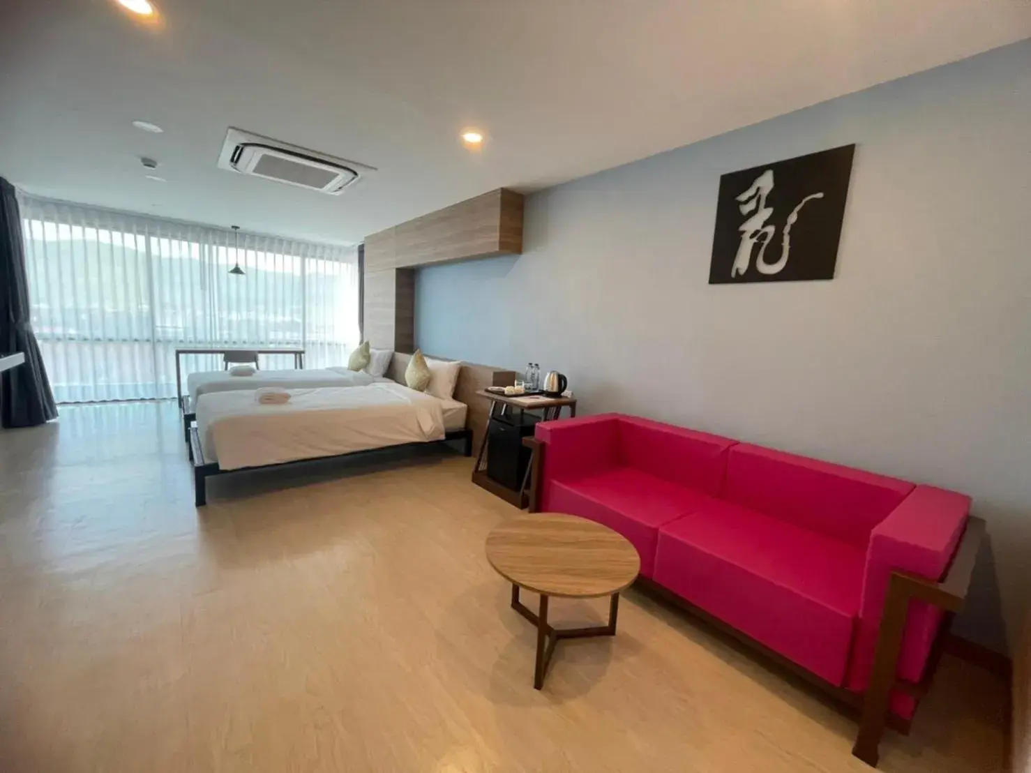 Twin Room with Mountain View in The Vita Plus Hotel Twin Room with Mountain View in The Vita Plus Hotel