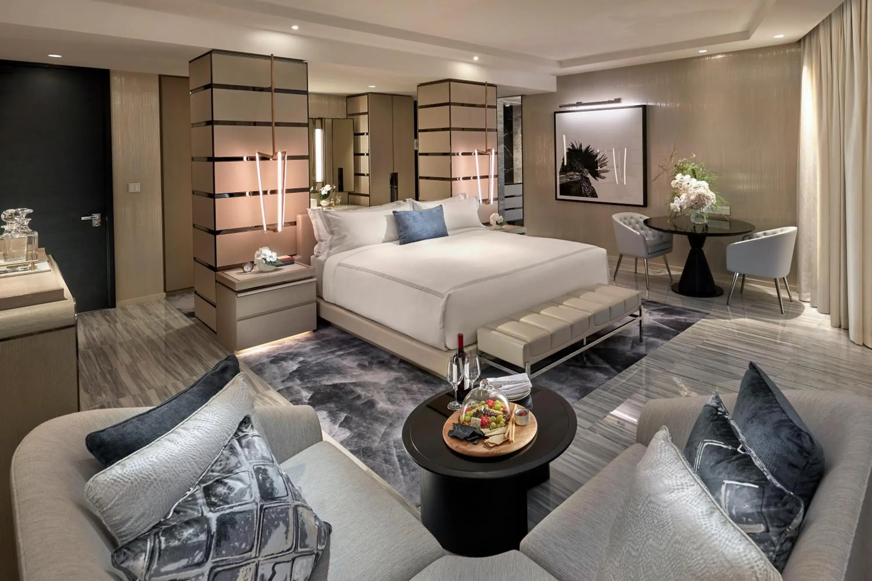 Bedroom, Bed in Crown Towers Sydney Bedroom, Bed in Crown Towers Sydney