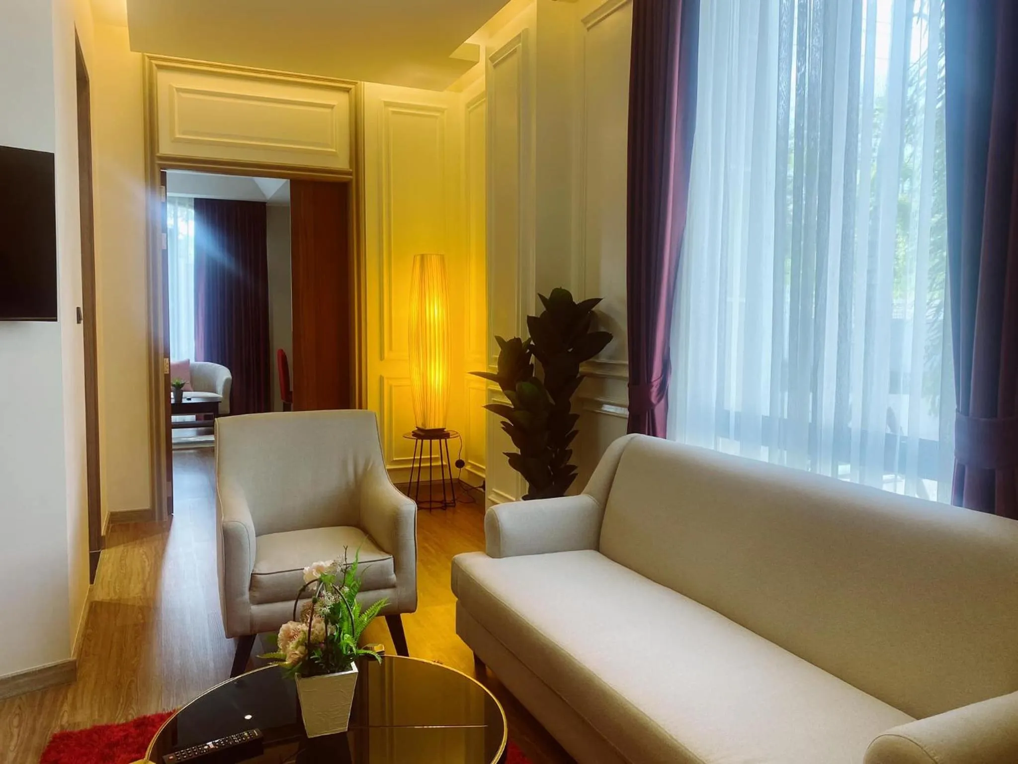 Living room in Grand Lord Hotel & Residence - Pattaya