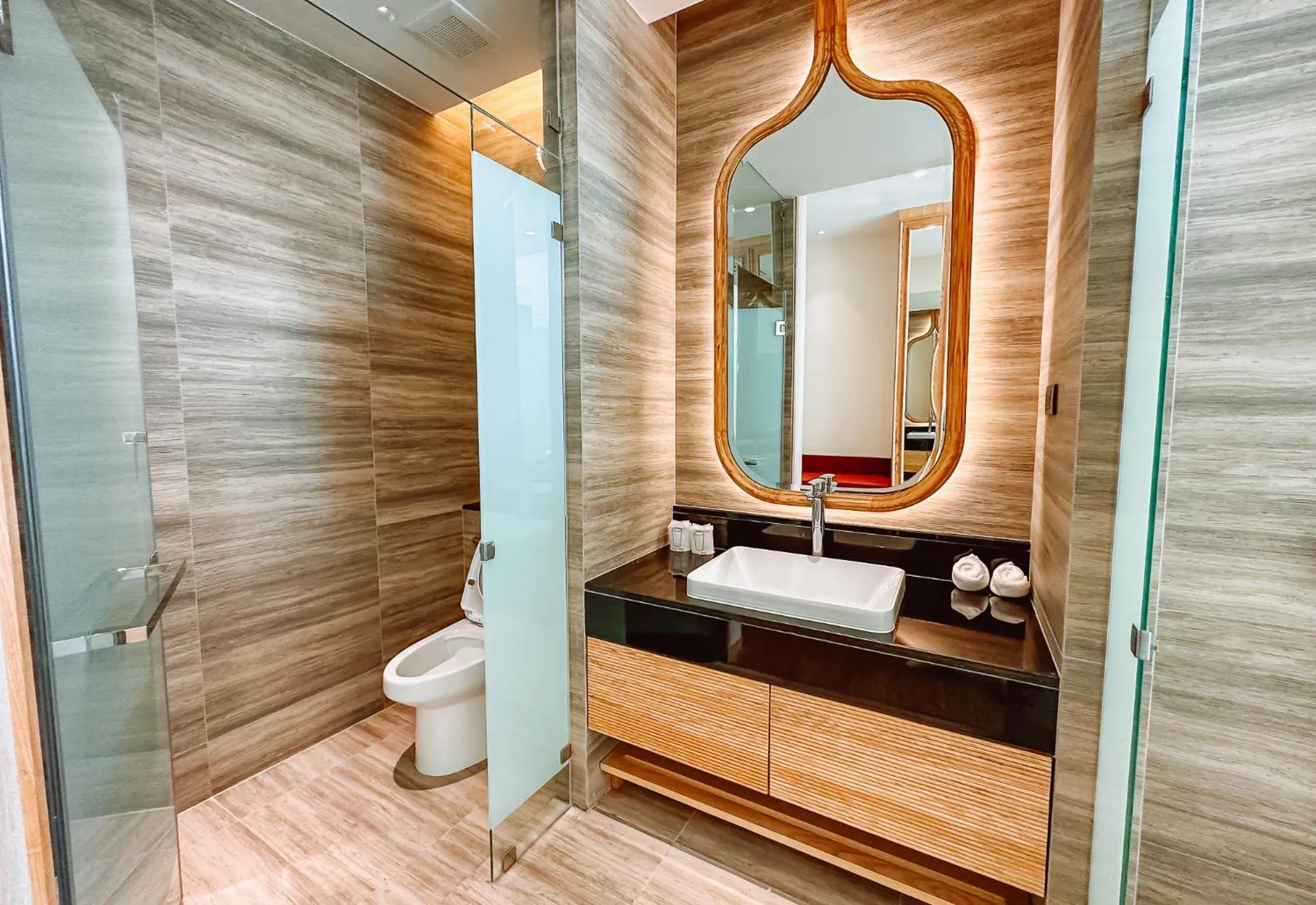 Toilet in Grand Lord Hotel & Residence - Pattaya