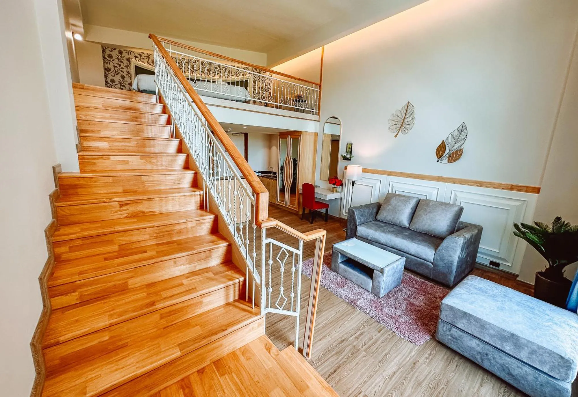 Seating area in Grand Lord Hotel & Residence - Pattaya