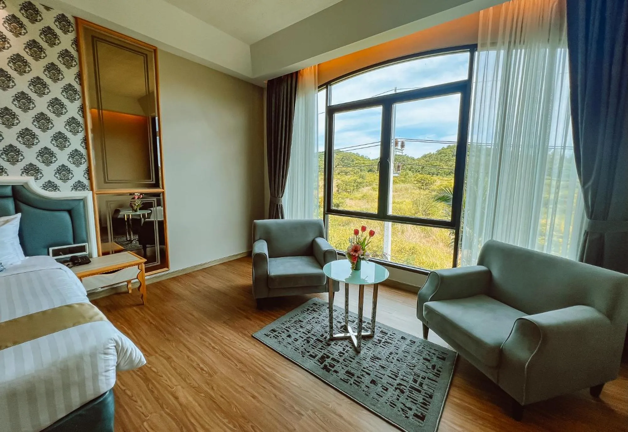 Seating area in Grand Lord Hotel & Residence - Pattaya