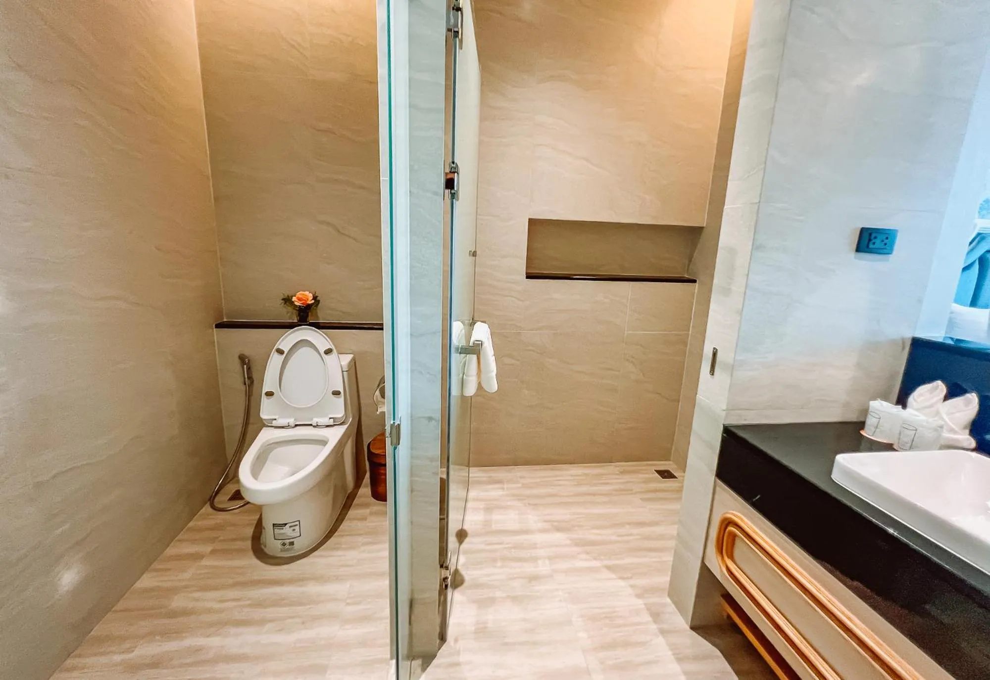 Bathroom in Grand Lord Hotel & Residence - Pattaya