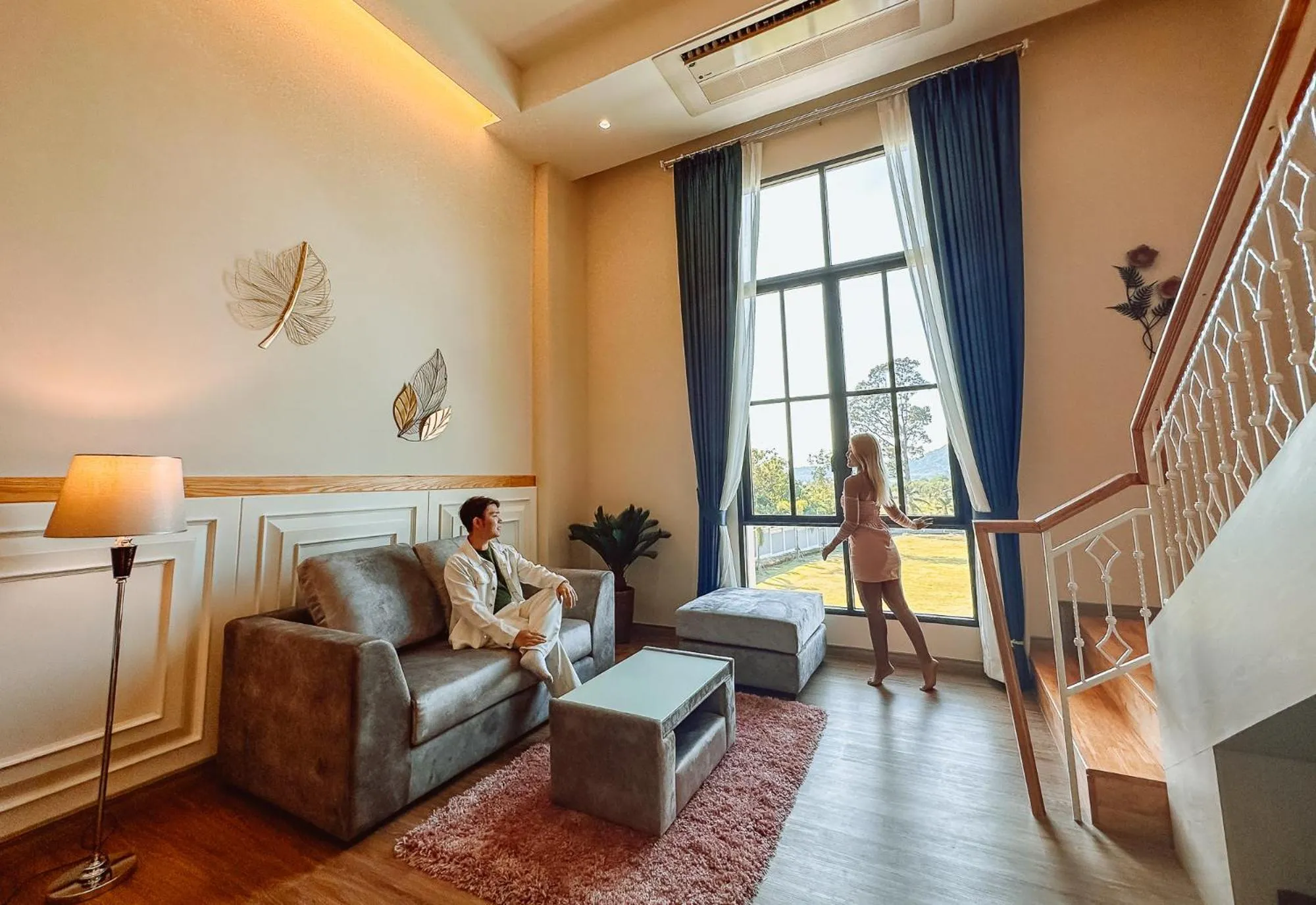 Living room in Grand Lord Hotel & Residence - Pattaya