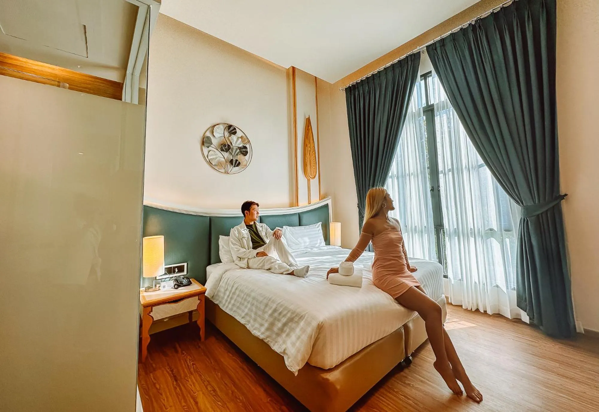 Bed in Grand Lord Hotel & Residence - Pattaya