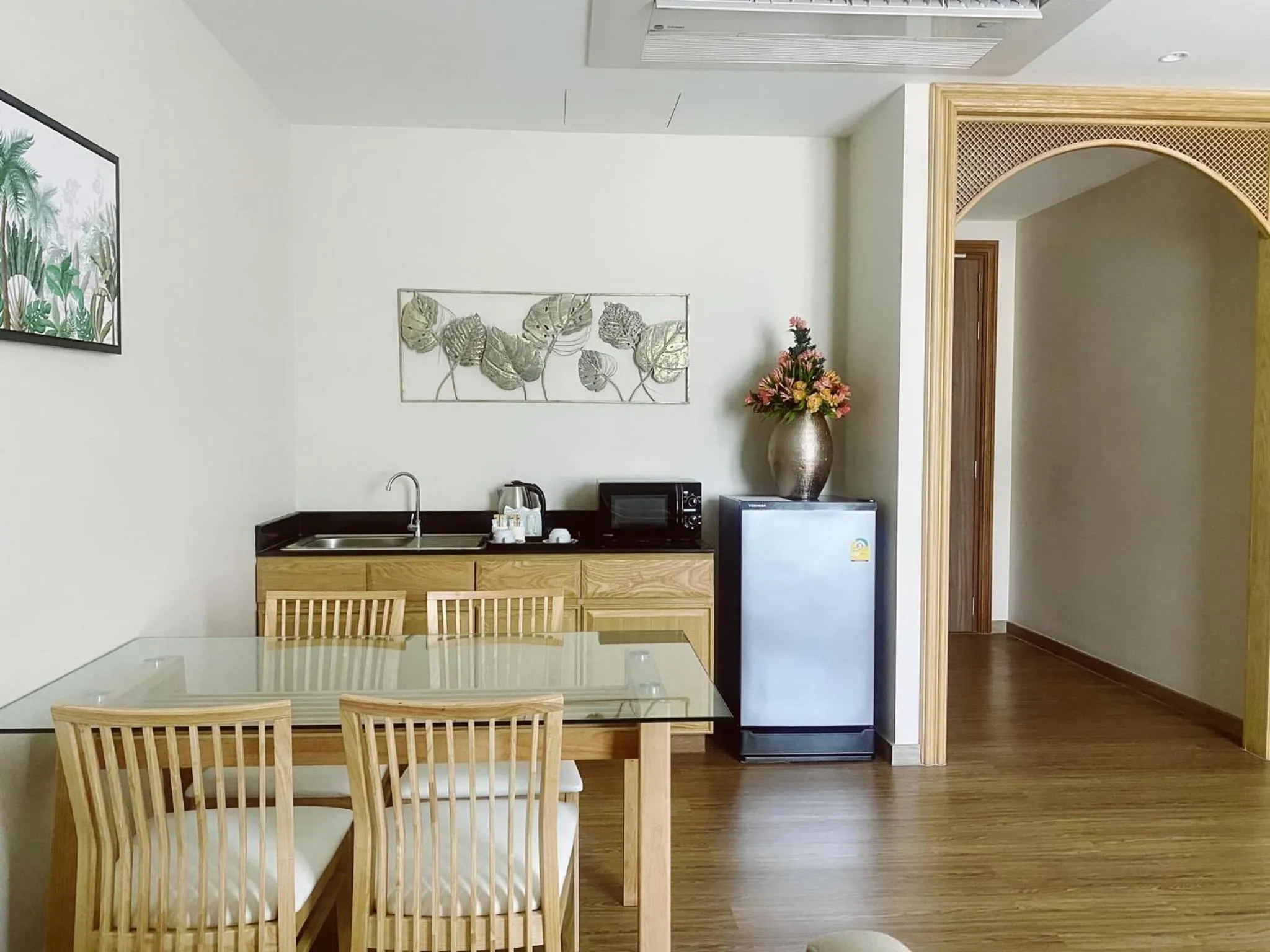 kitchen in Grand Lord Hotel & Residence - Pattaya