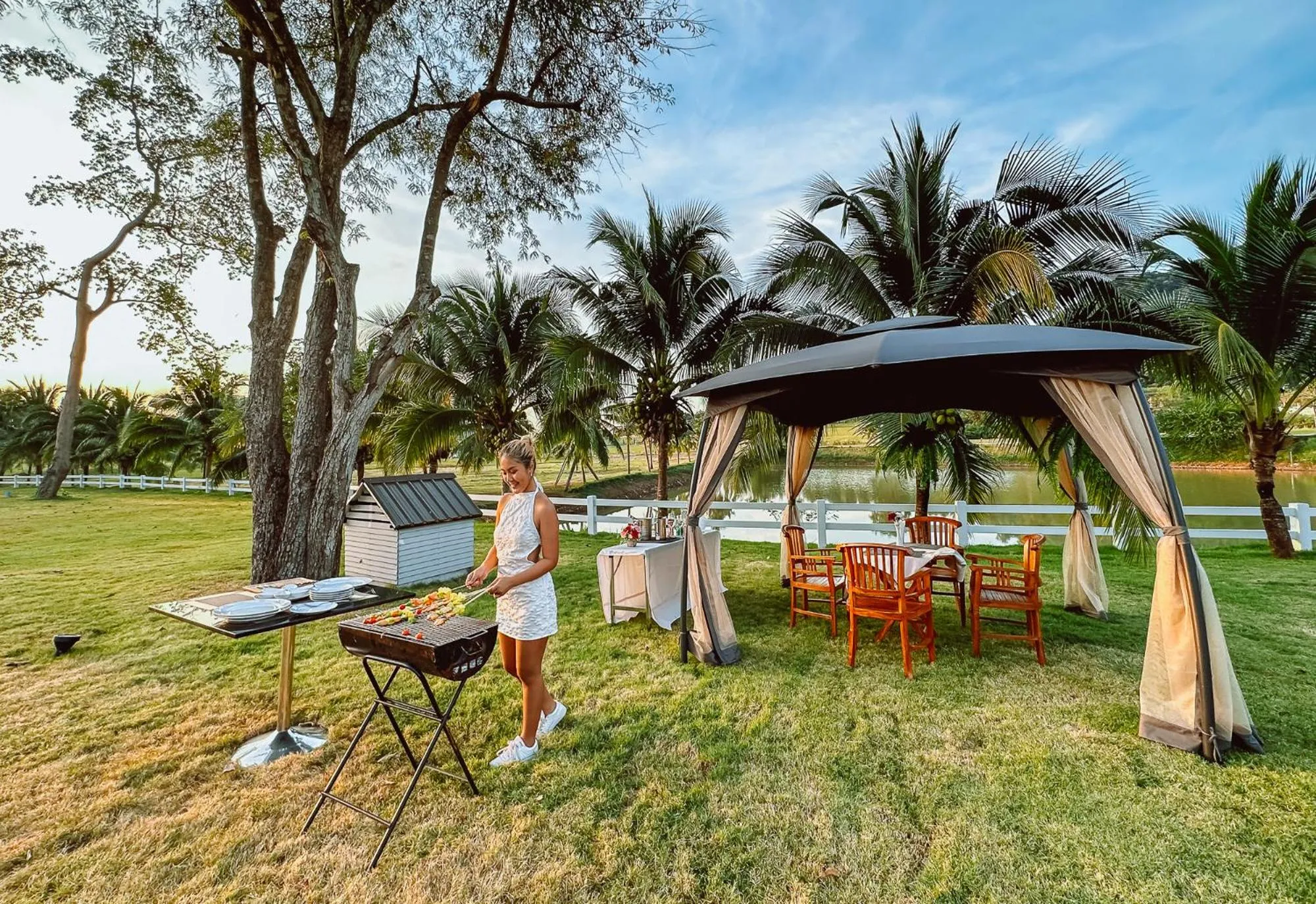 BBQ facilities in Grand Lord Hotel & Residence - Pattaya