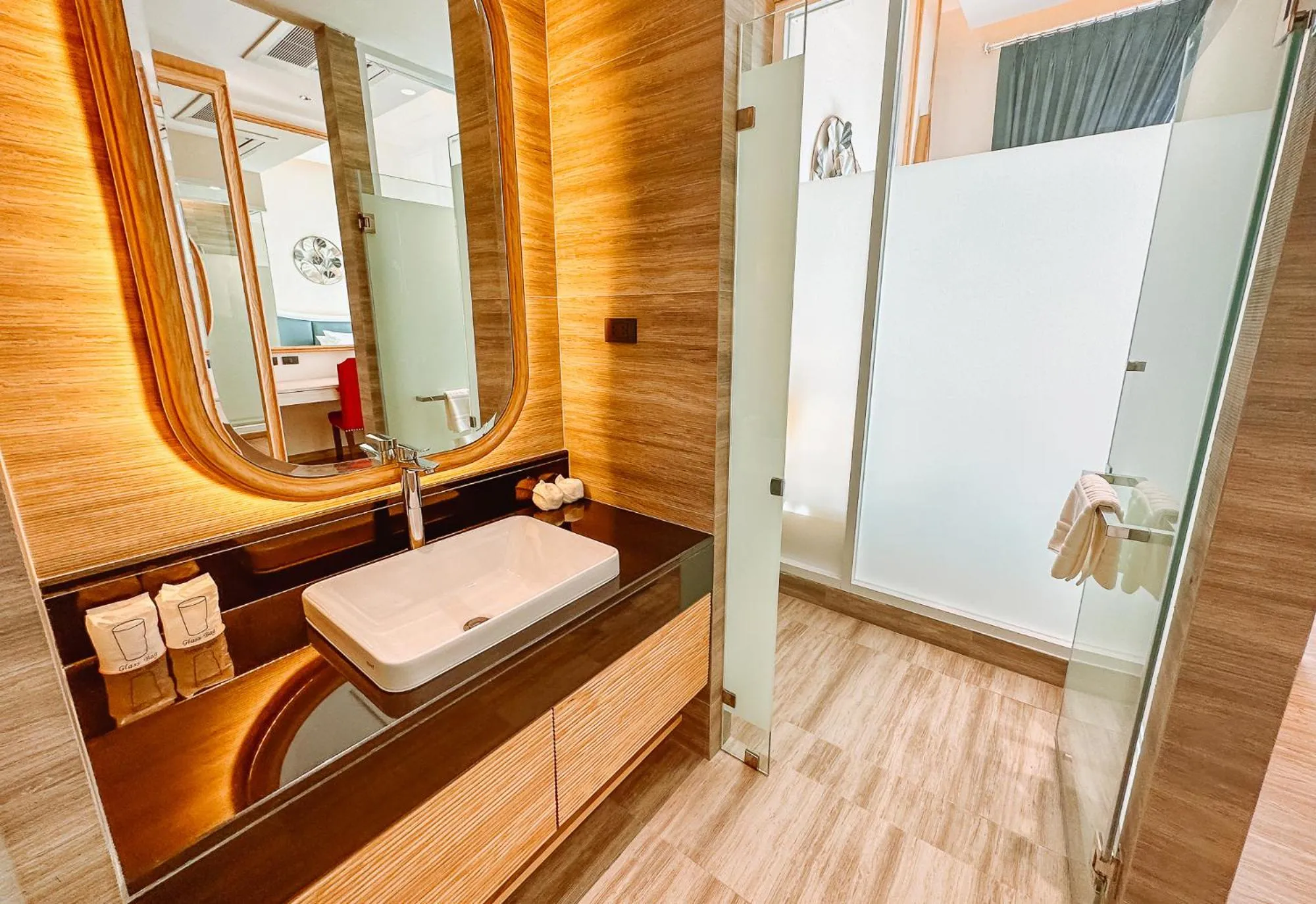 Bedroom in Grand Lord Hotel & Residence - Pattaya