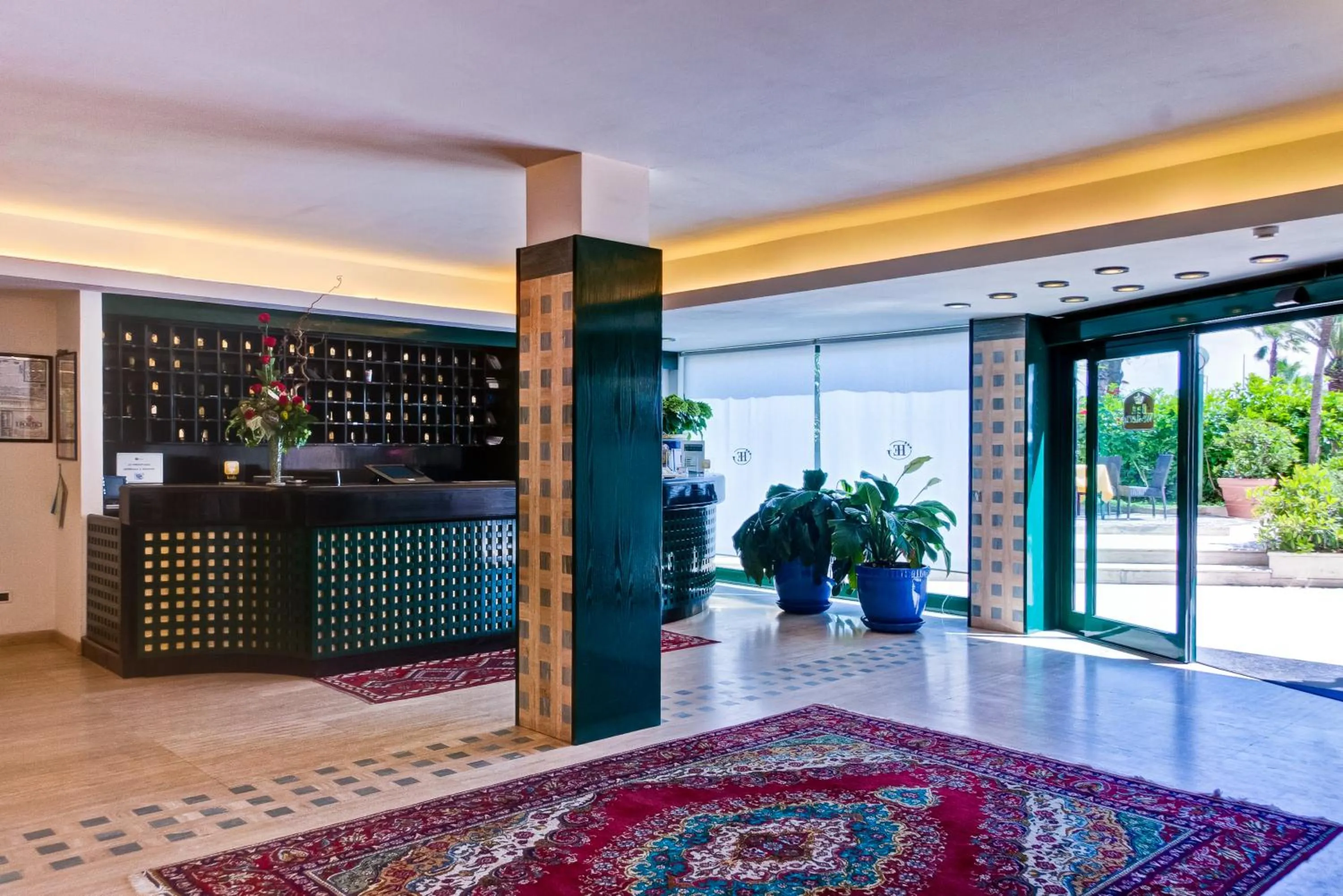 Lobby or reception in Hotel Europa Beach Village