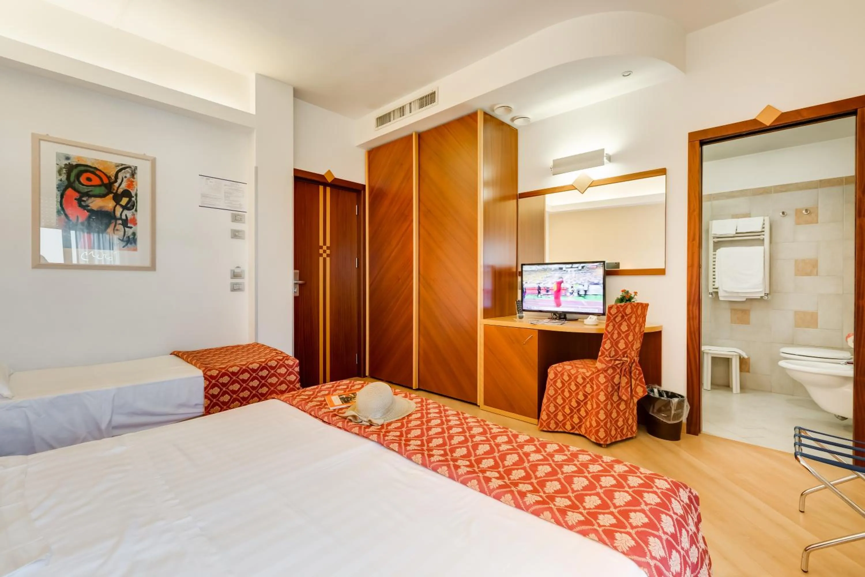 Bed in Hotel Europa Beach Village