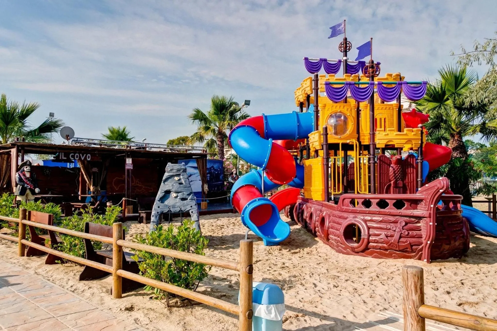 Children play ground in Hotel Europa Beach Village