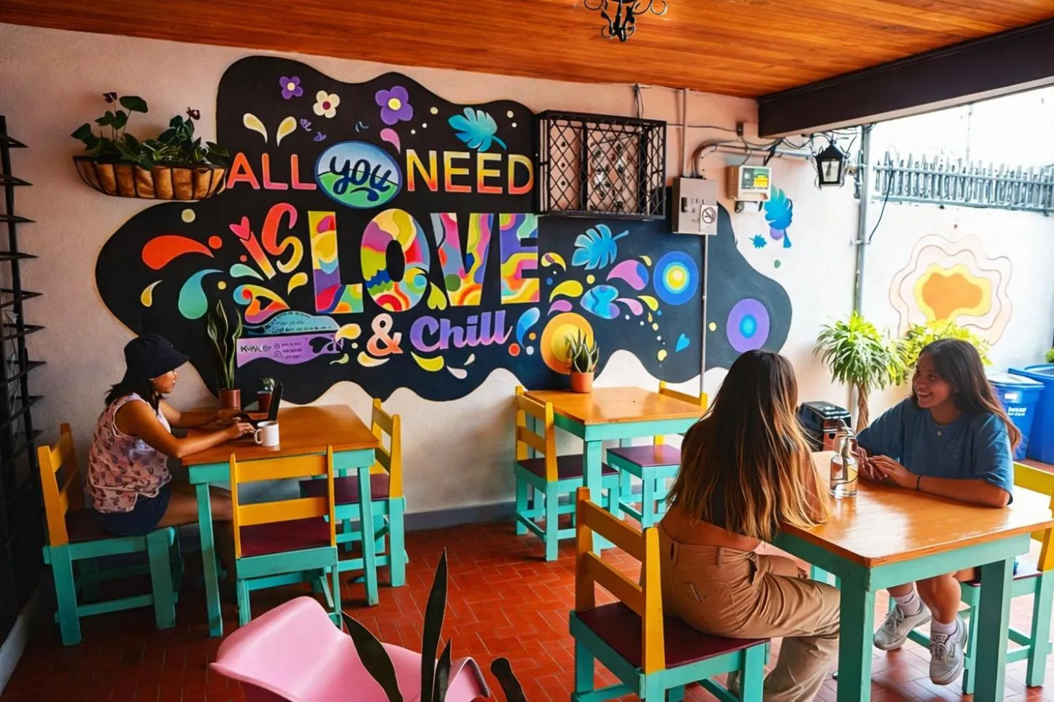 Property building in Chillout Hostel Barrio Escalante