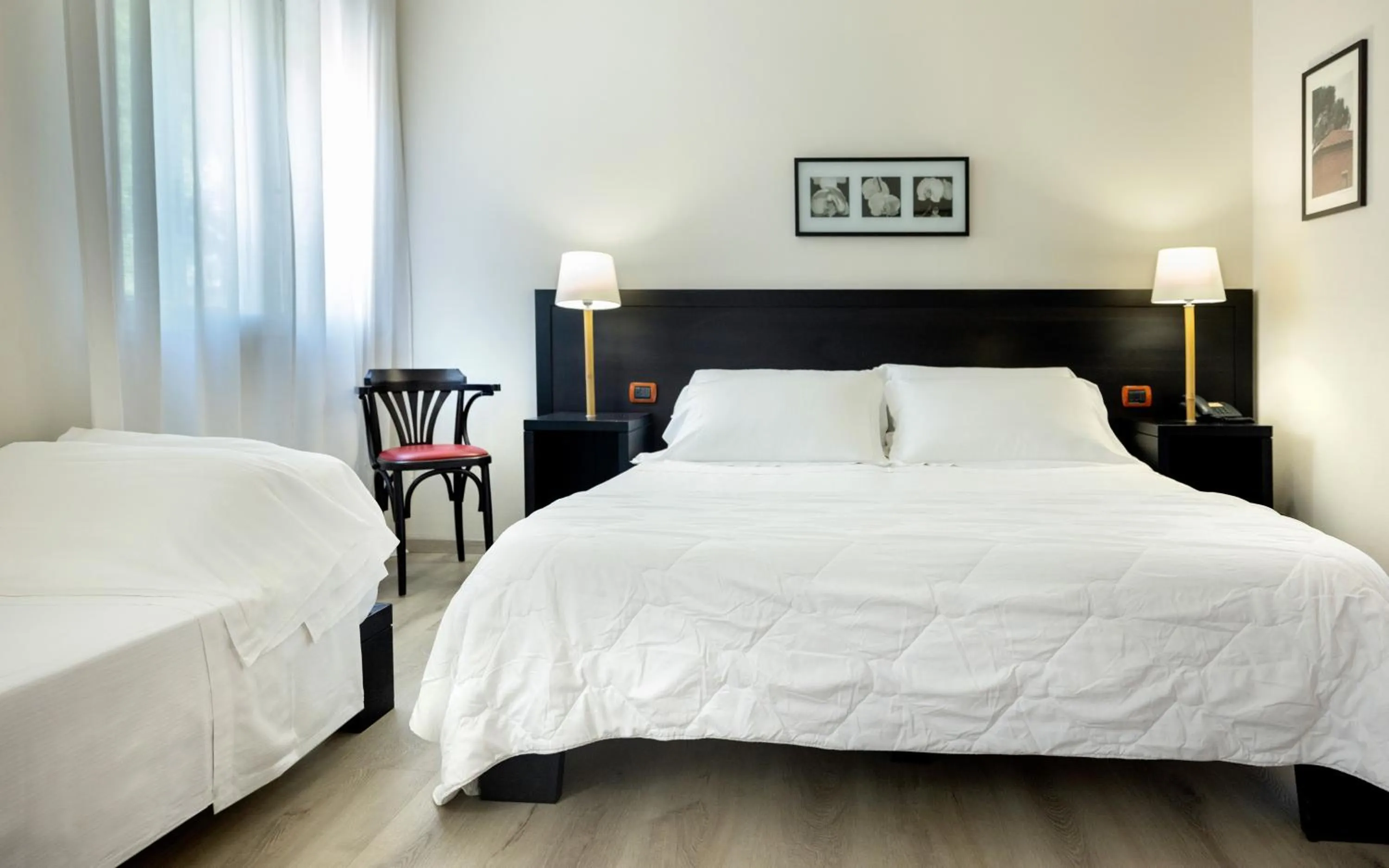 Bed in Hotel Mosaico