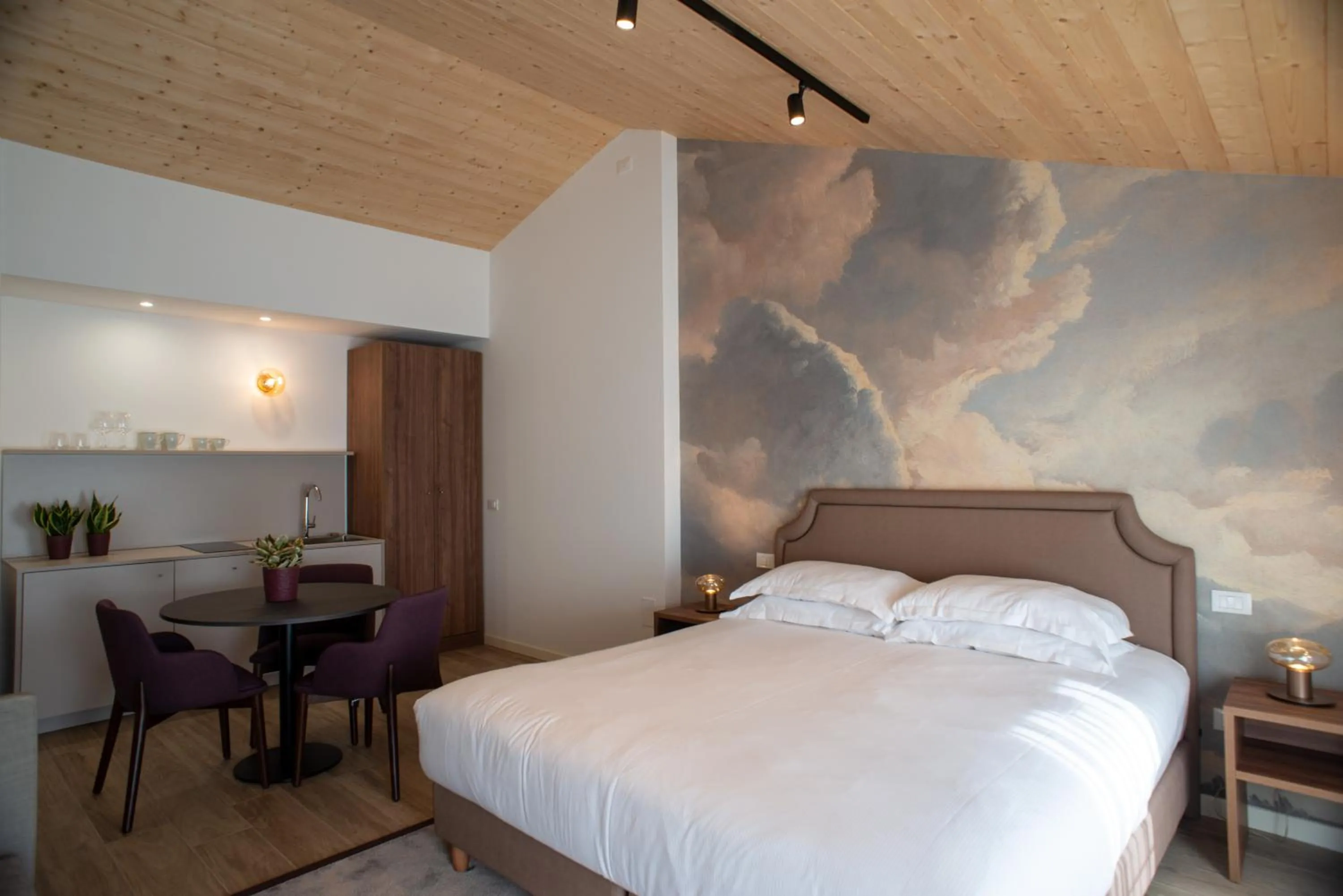 Bed in Relais La Dolce Vite