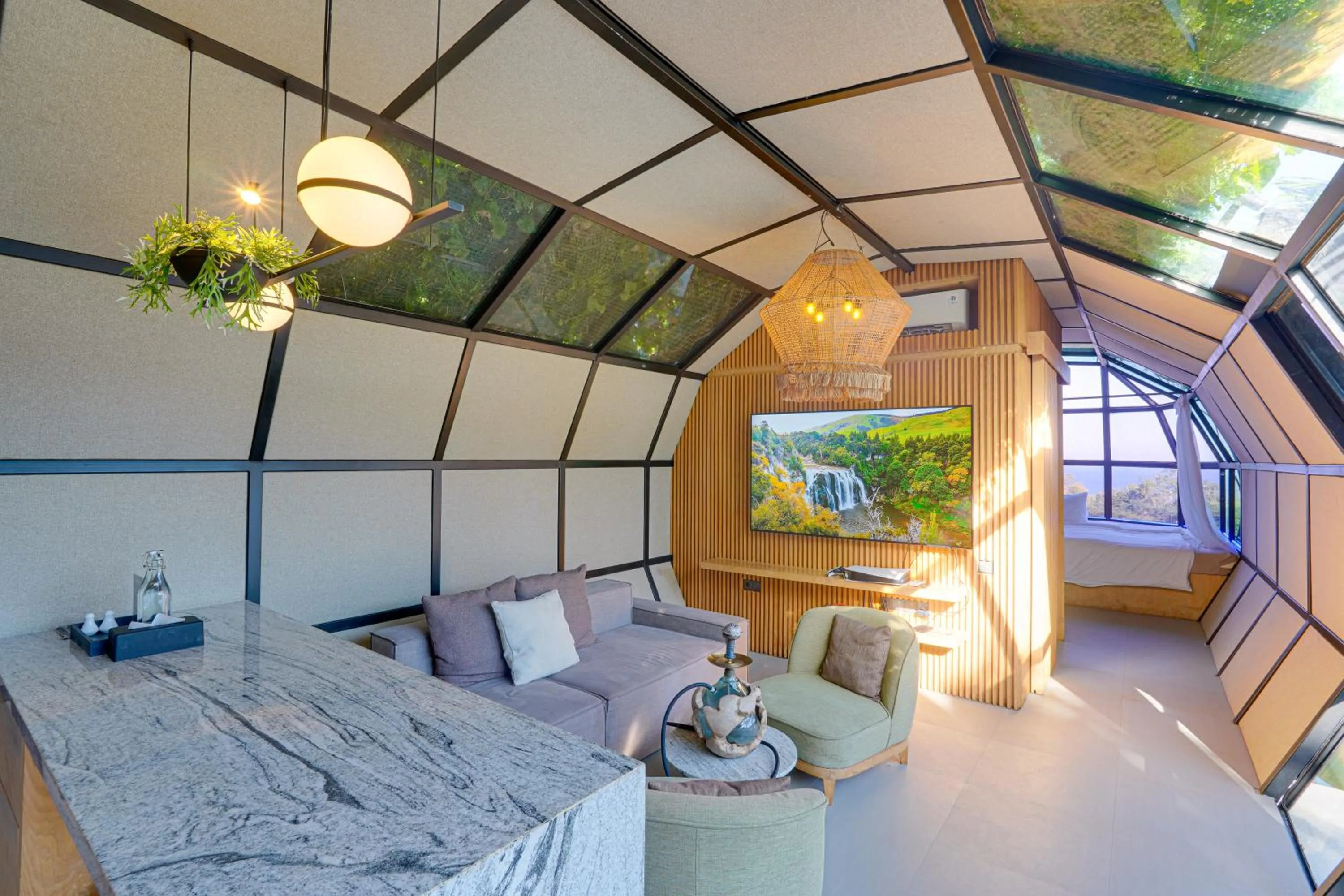 Living room in Airship Bali by Alex Villas