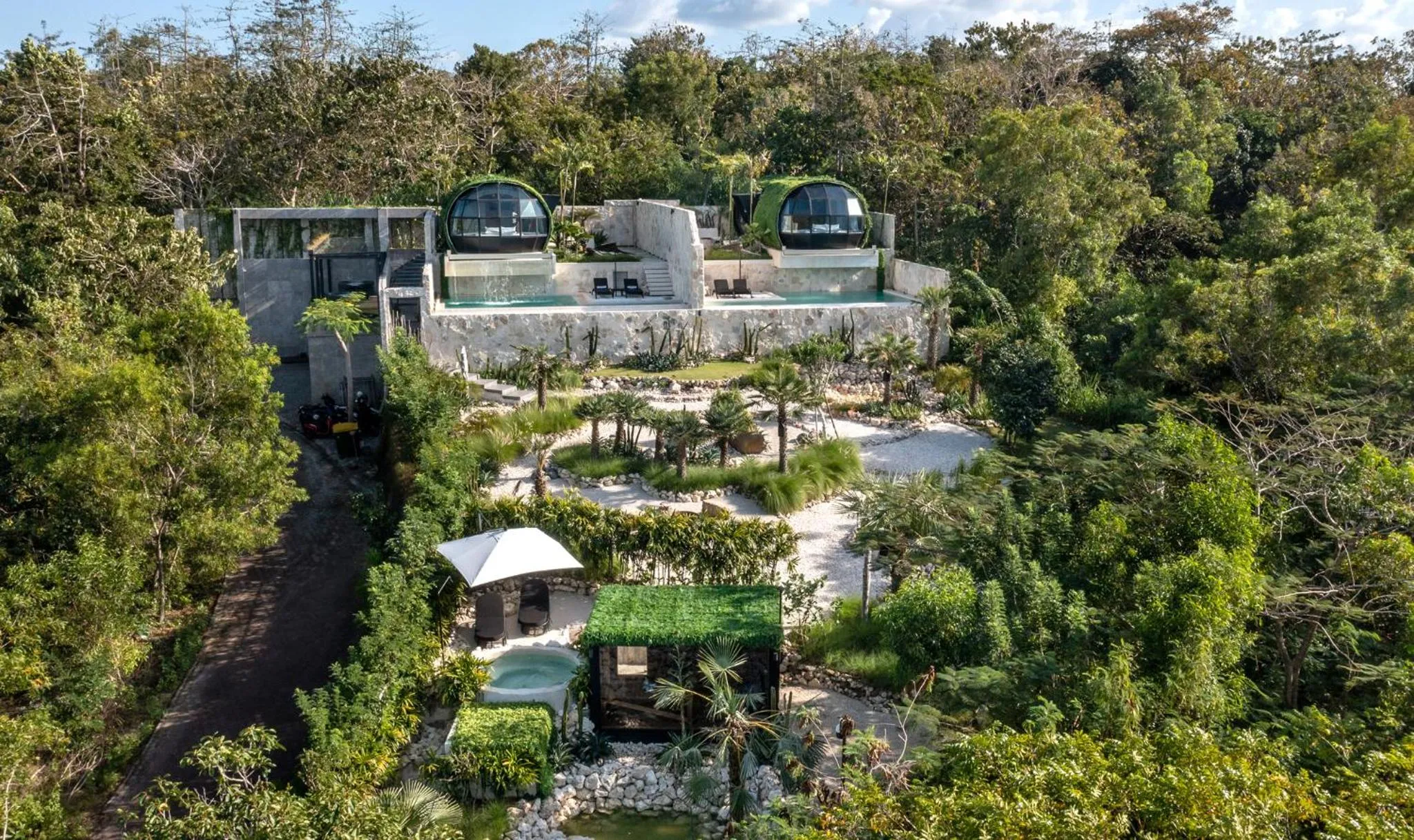 Natural landscape in Airship Bali by Alex Villas