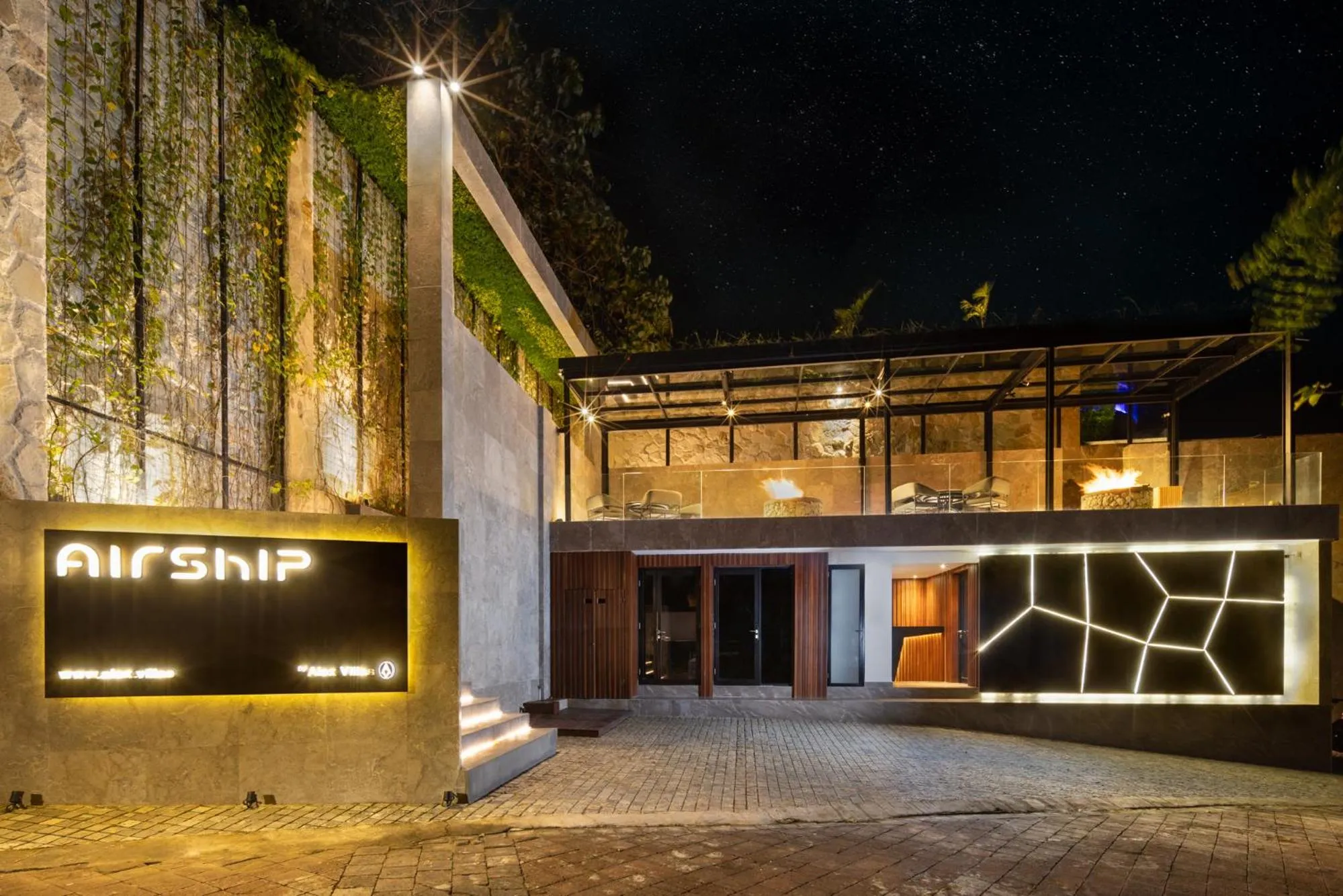 Lobby or reception in Airship Bali by Alex Villas