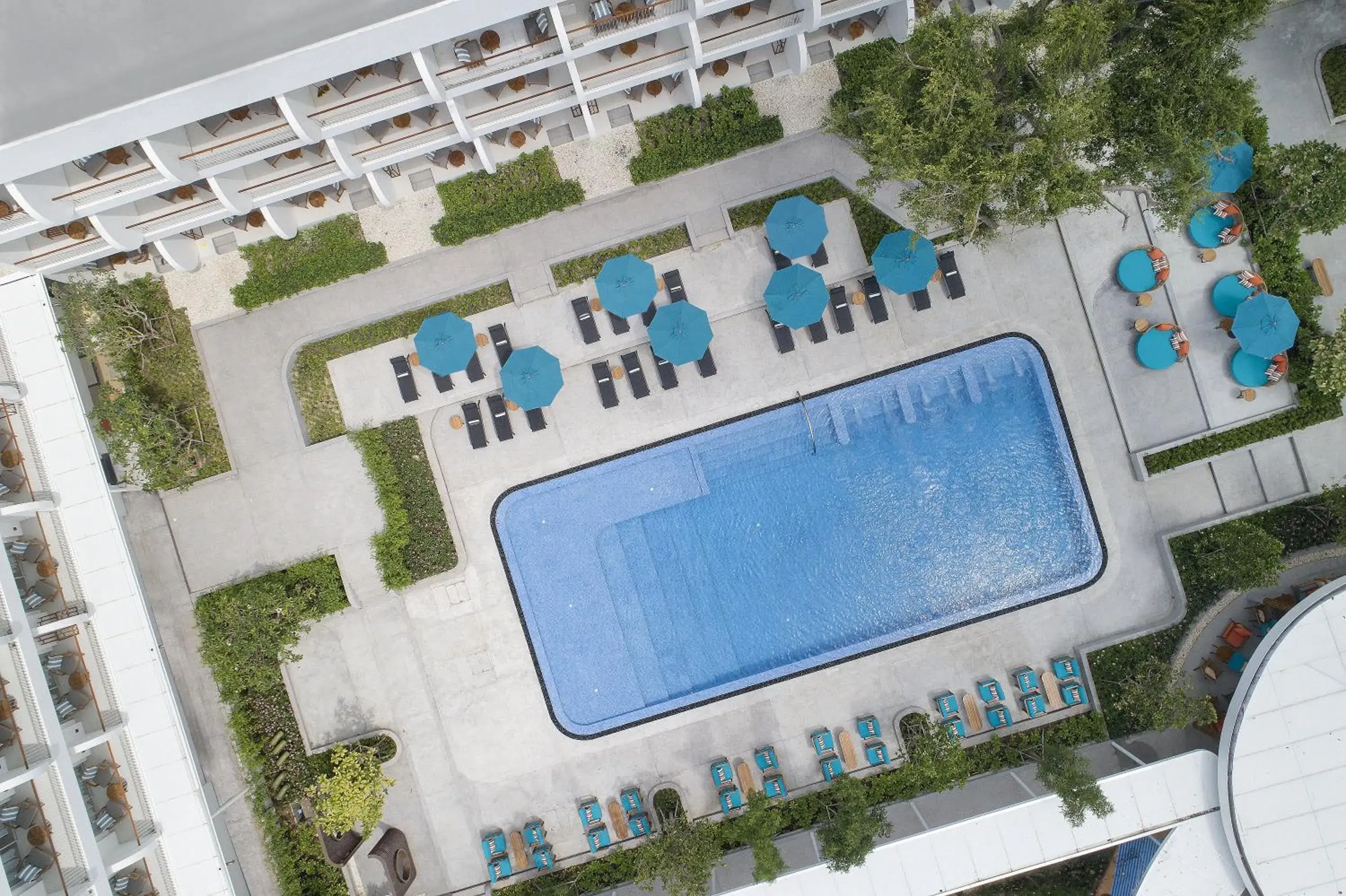 Bird's eye view in Avani Chaweng Samui Hotel & Beach Club - Adults Only Bird's eye view in Avani Chaweng Samui Hotel & Beach Club - Adults Only