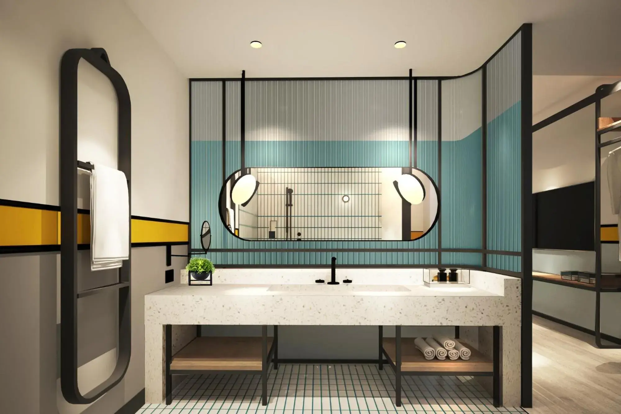 Bathroom in Avani Chaweng Samui Hotel & Beach Club - Adults Only Bathroom in Avani Chaweng Samui Hotel & Beach Club - Adults Only