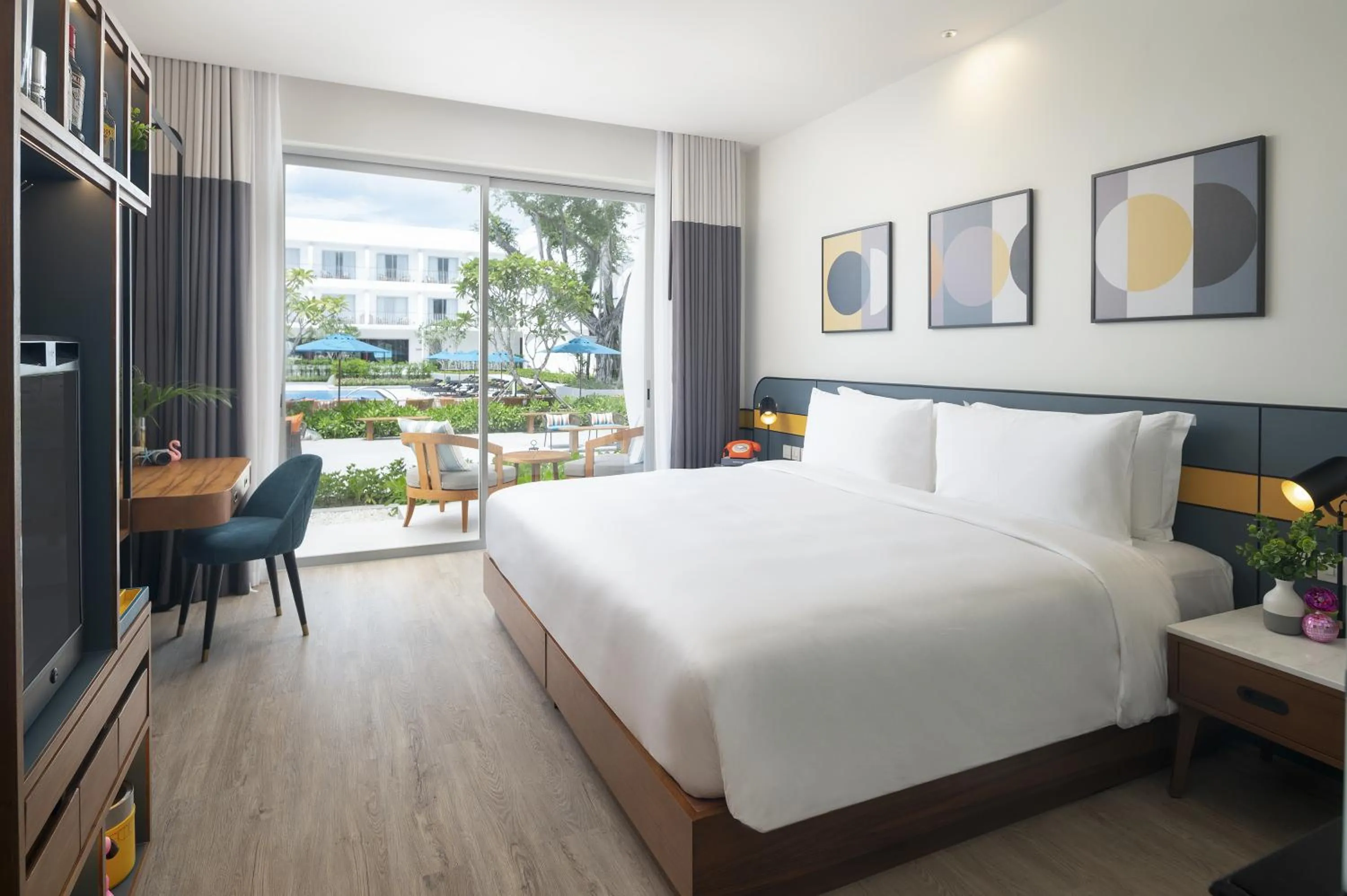 Bedroom, Bed in Avani Chaweng Samui Hotel & Beach Club - Adults Only