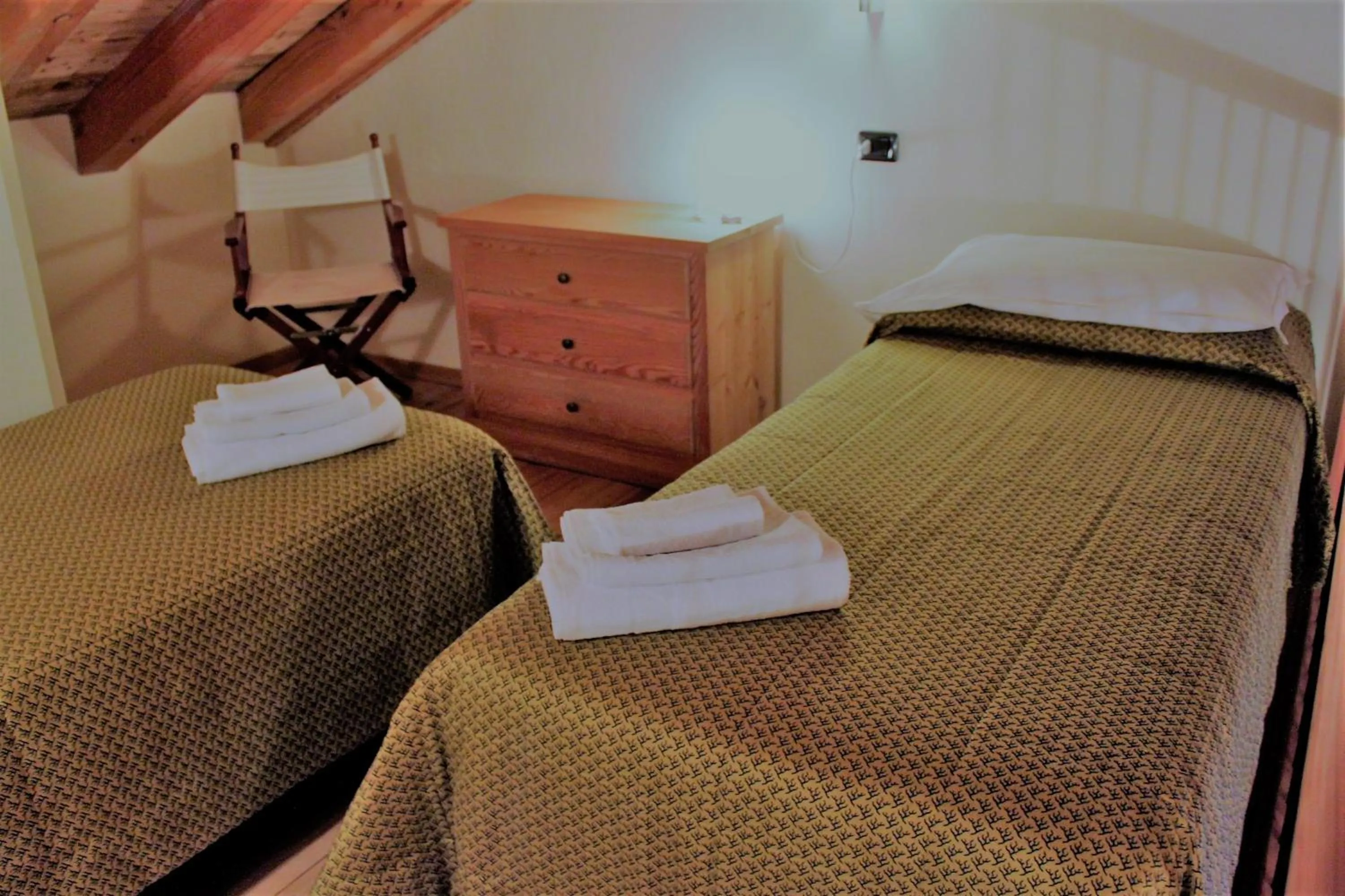 Photo of the whole room, Bed in Hotel Nordend
