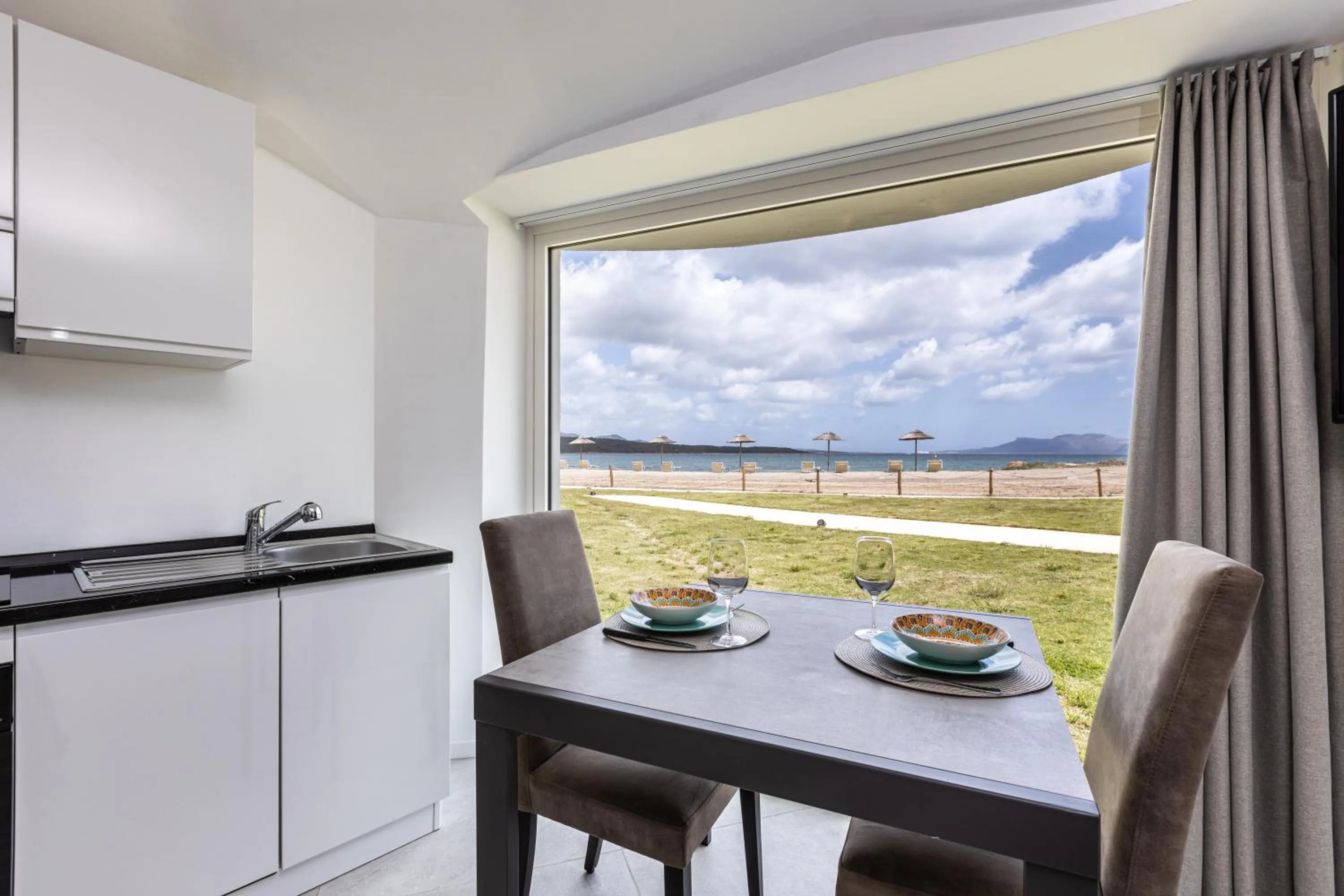 Dining area in Baia del Sole Resort