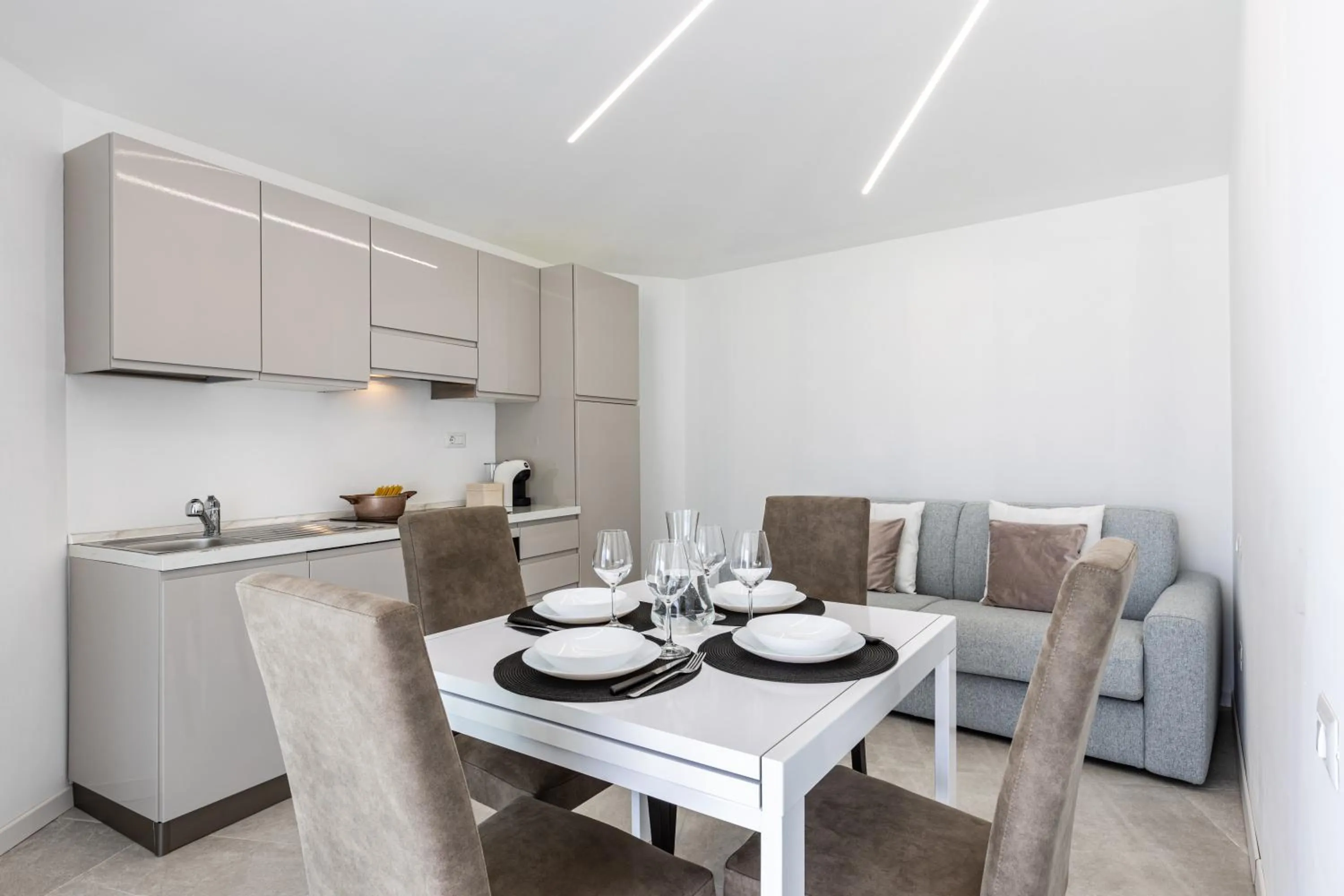 Living room in Baia del Sole Resort